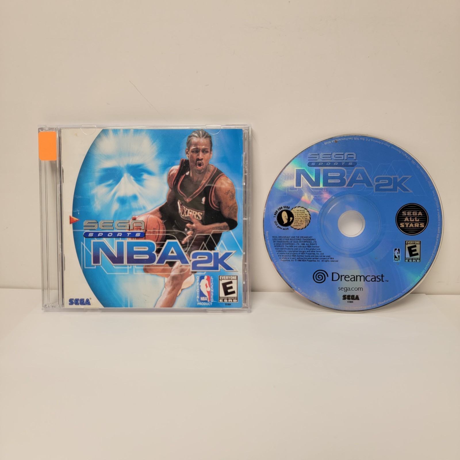 NBA 2K Sega Dreamcast 1999 Video Game Tested Complete With Manual New Jewel Case