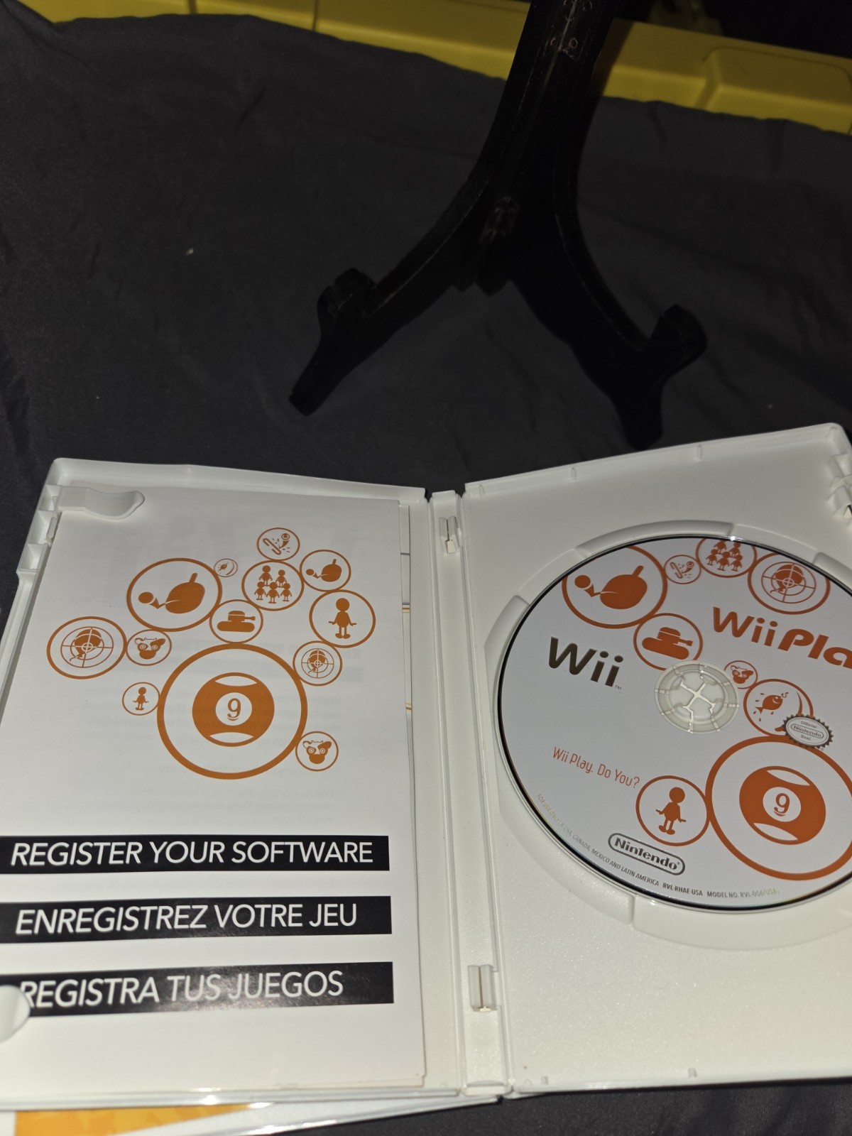 Wii Game Lot (4) Various Titles (2) Disc Only (2) Cib