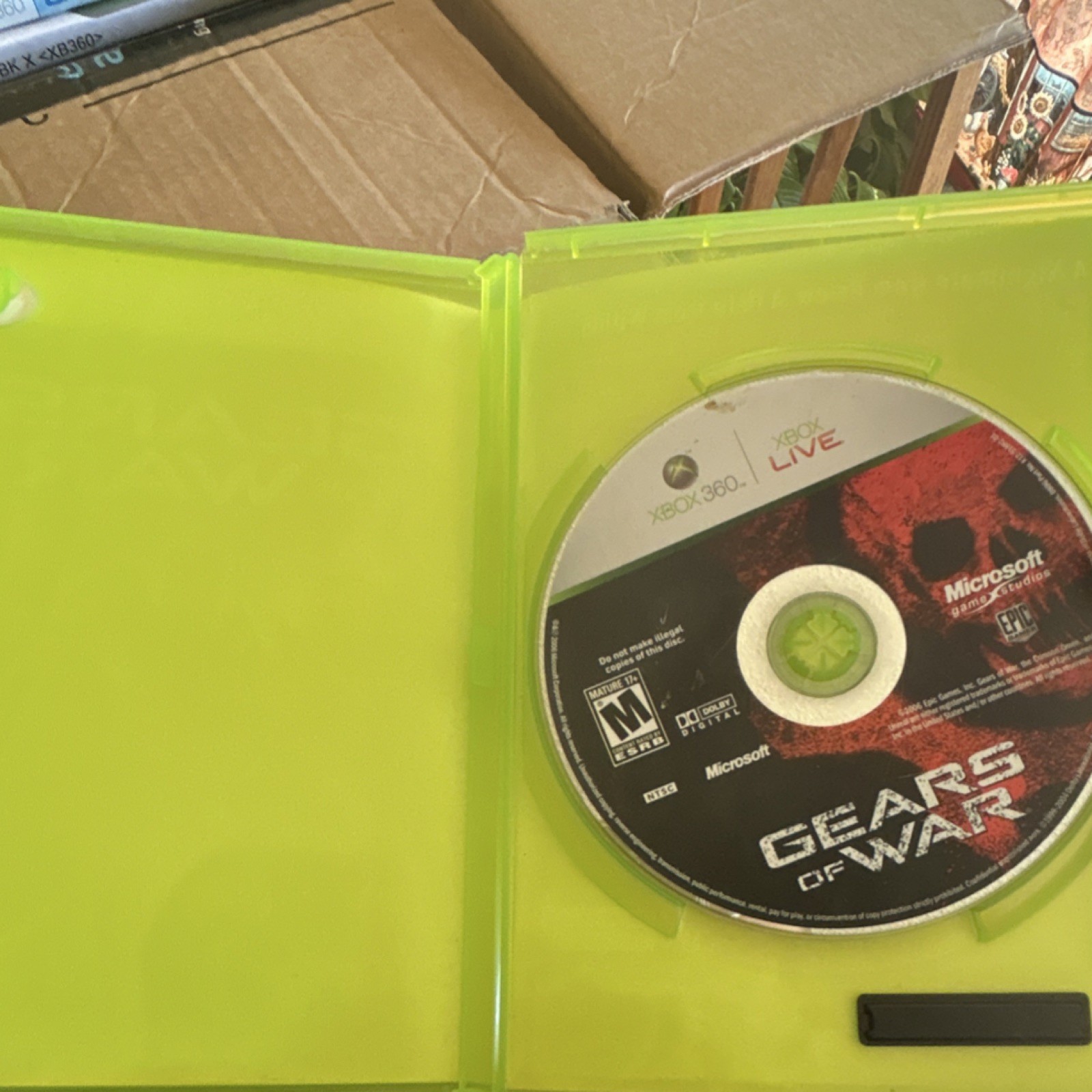 Microsoft Gears of War Xbox 360 Shooter Multiplayer Online Playability