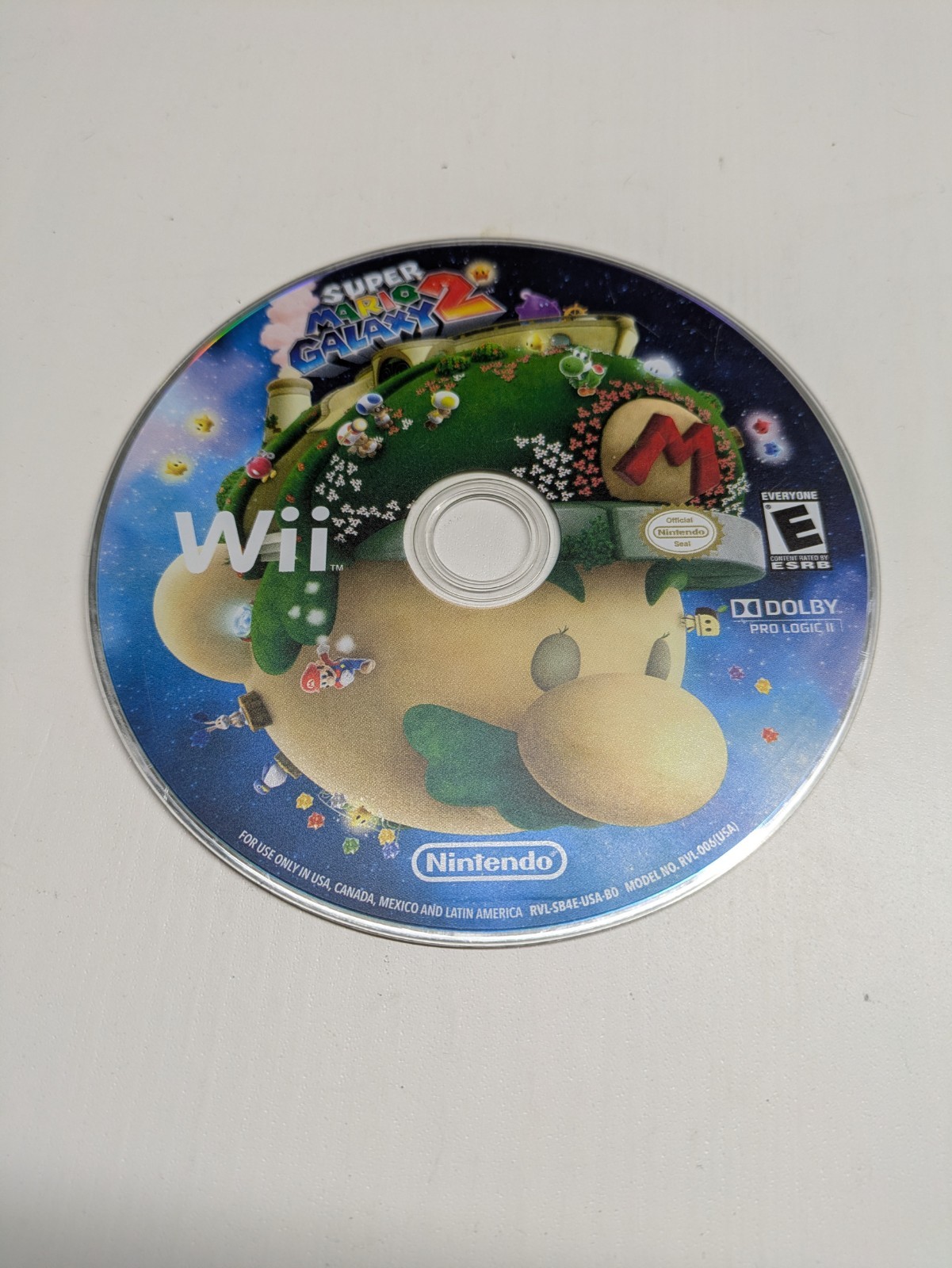 Super Mario Galaxy 2 (Nintendo Wii) Disc Only