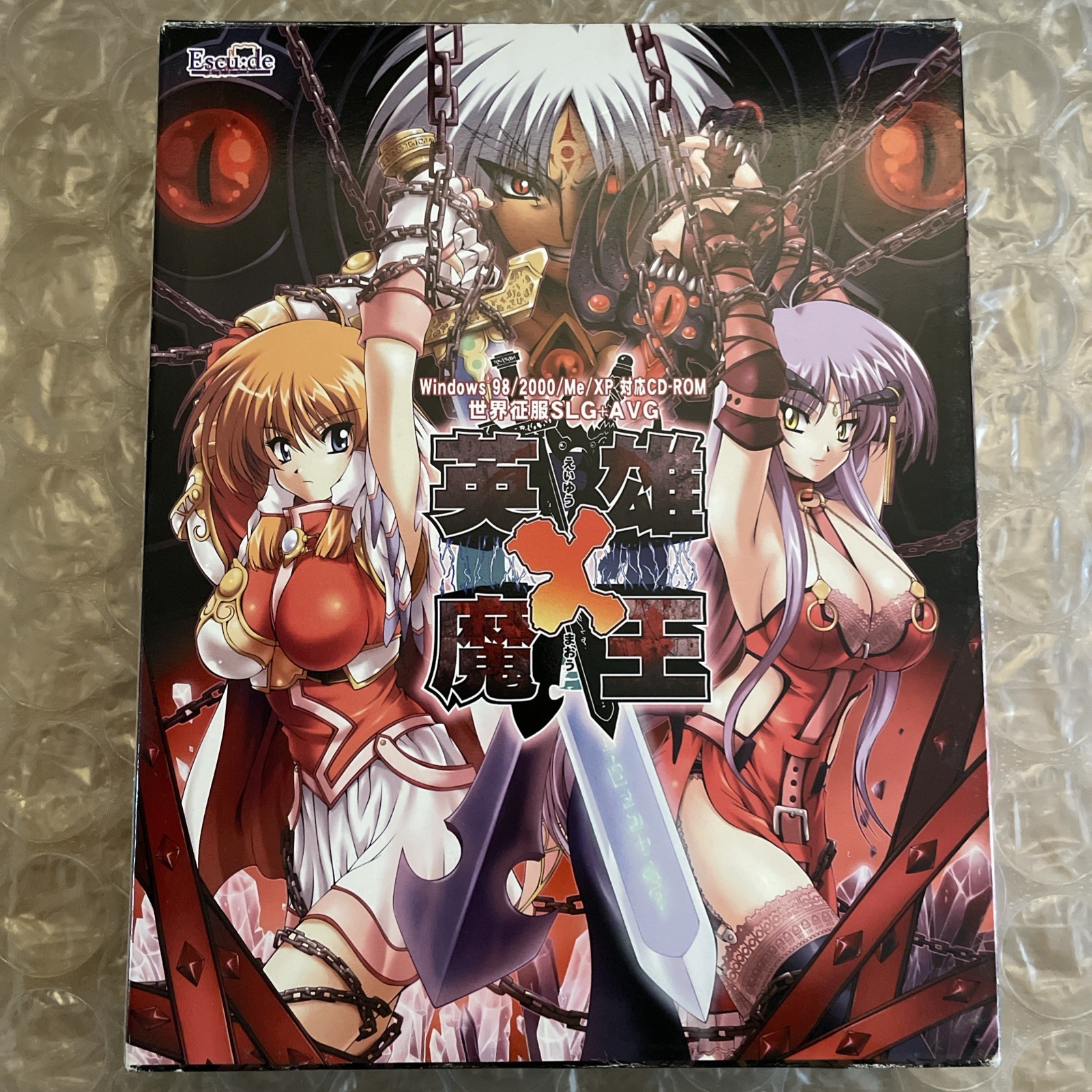Eiyuu x Maou Japanese VN PC Game for Windows 95/98/Me/2000/XP USED