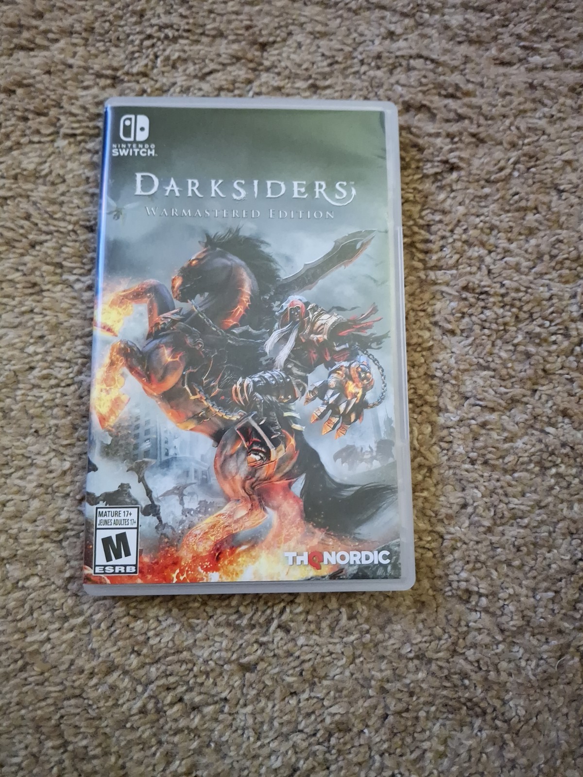 Darksiders: Warmastered Edition – Nintendo Switch (Black Spine Misprint) *RARE*