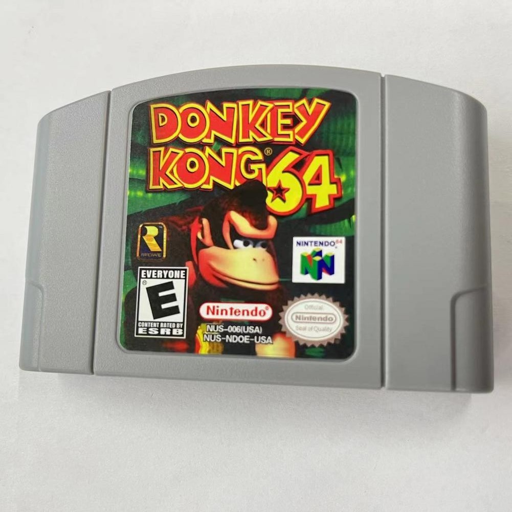 [US Seller] Donkey Kong 64 – Nintendo 64 (N64) Fast Must-have for fans Complete
