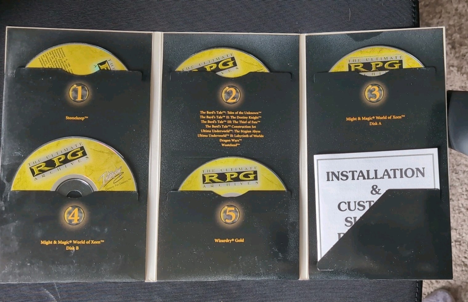 The Ultimate RPG Archives 12 Award Winning Role Playing Games PC Game