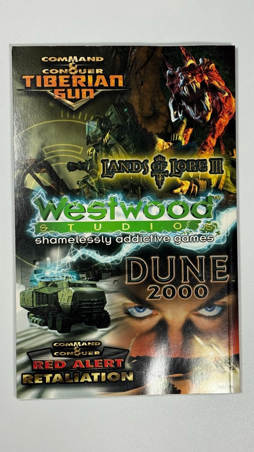 Dune 2000 PC CD-ROM Video Game Westwood Studios RTS Big Box CIB