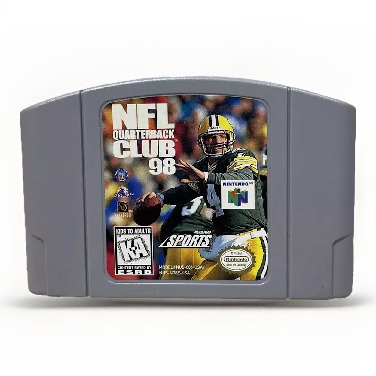 NFL Quarterback Club 99 (Nintendo 64 N64, 1998) N64 Genuine OEM Authentic Tested