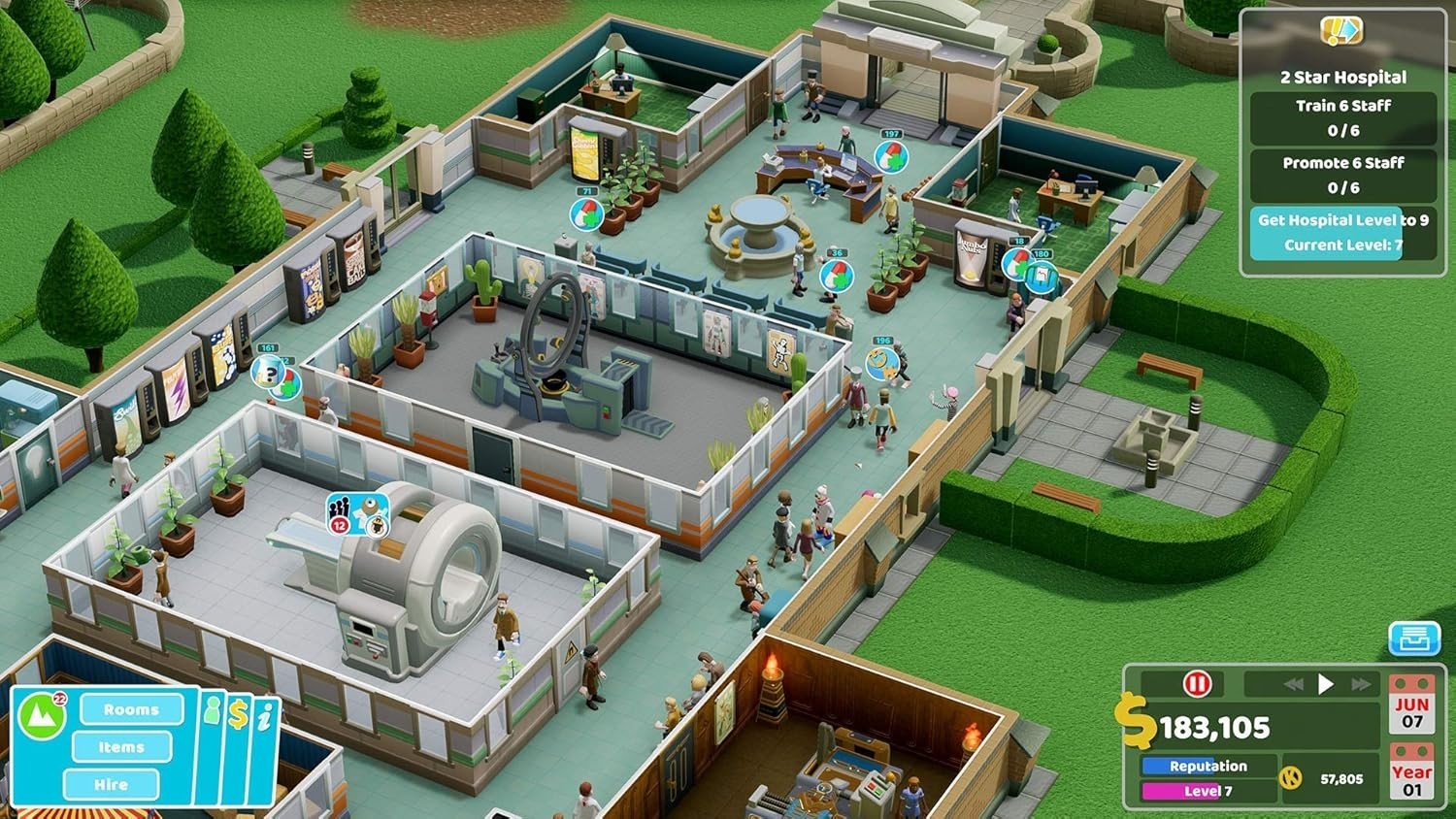 Two Point Hospital Nintendo Switch EXCELLENT Condition Cartridge Version