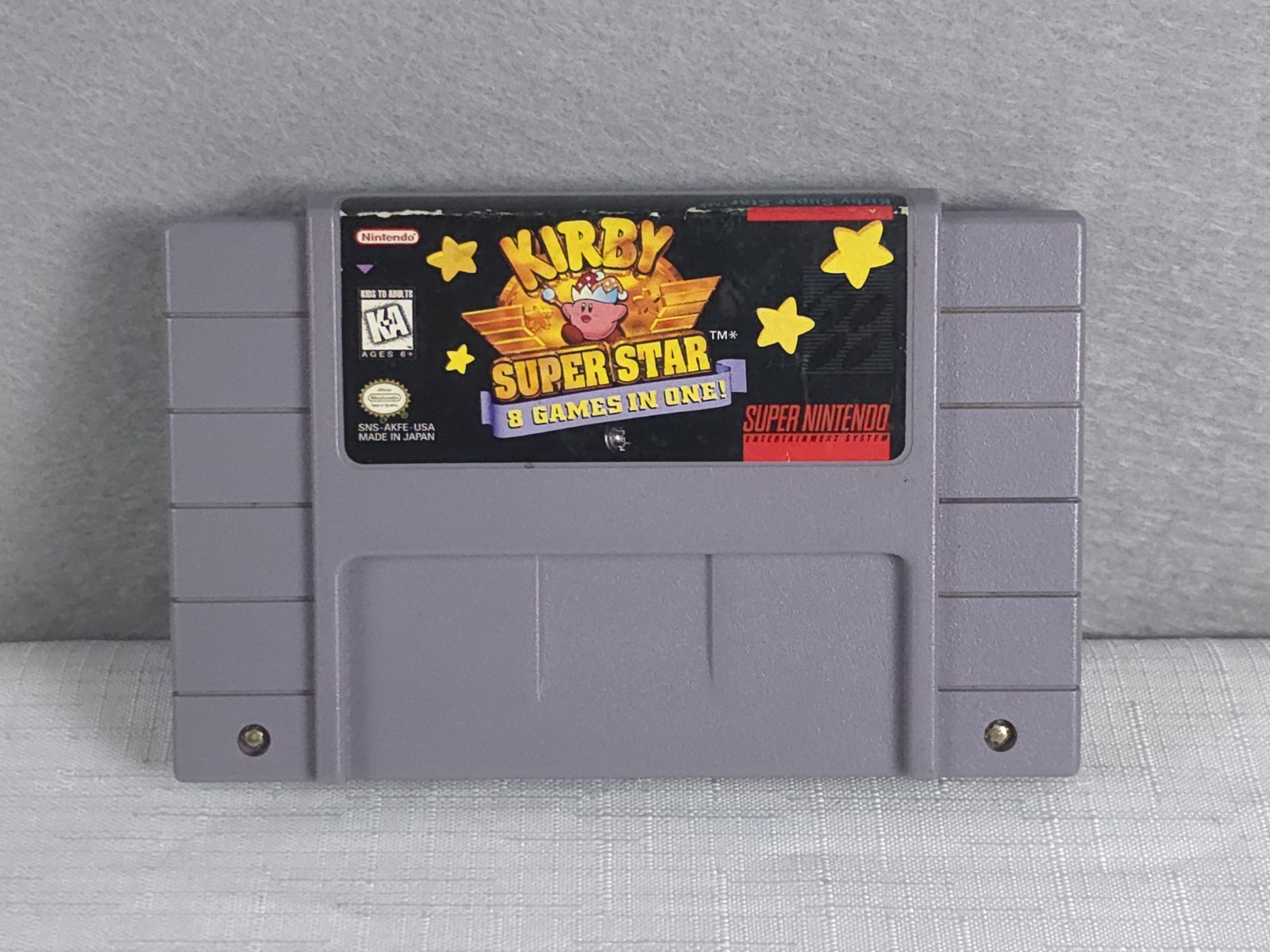 Kirby Super Star (SNES, 1996) Authentic Game Cartridge Only Tested & Working VGC