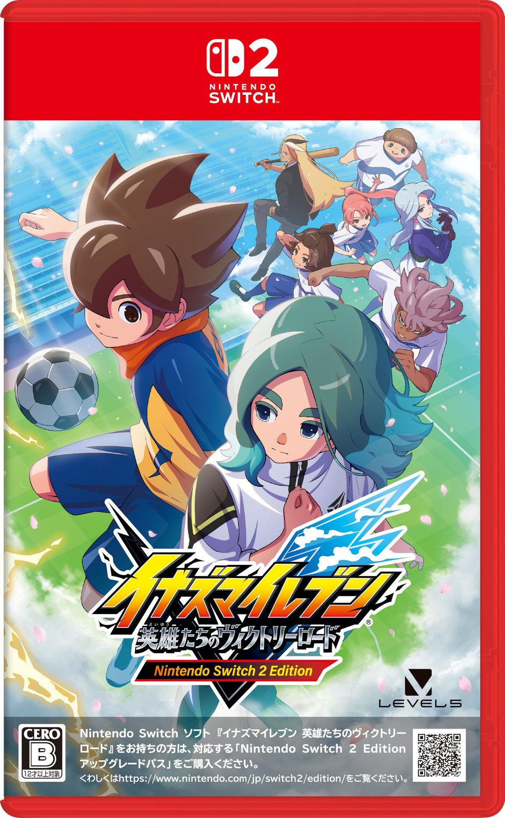 Inazuma Eleven Victory Road Nintendo Switch 2 Edition JA Import Multi-Lang Pre