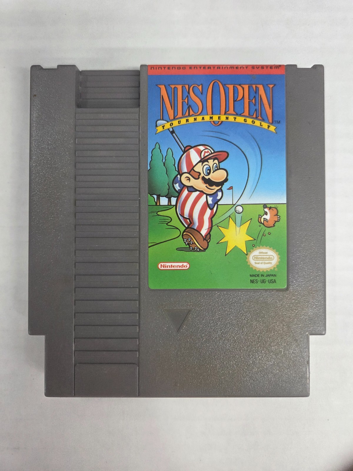 CIB NES Open Tournament Golf (Nintendo Entertainment System, NES, 1991) – Tested