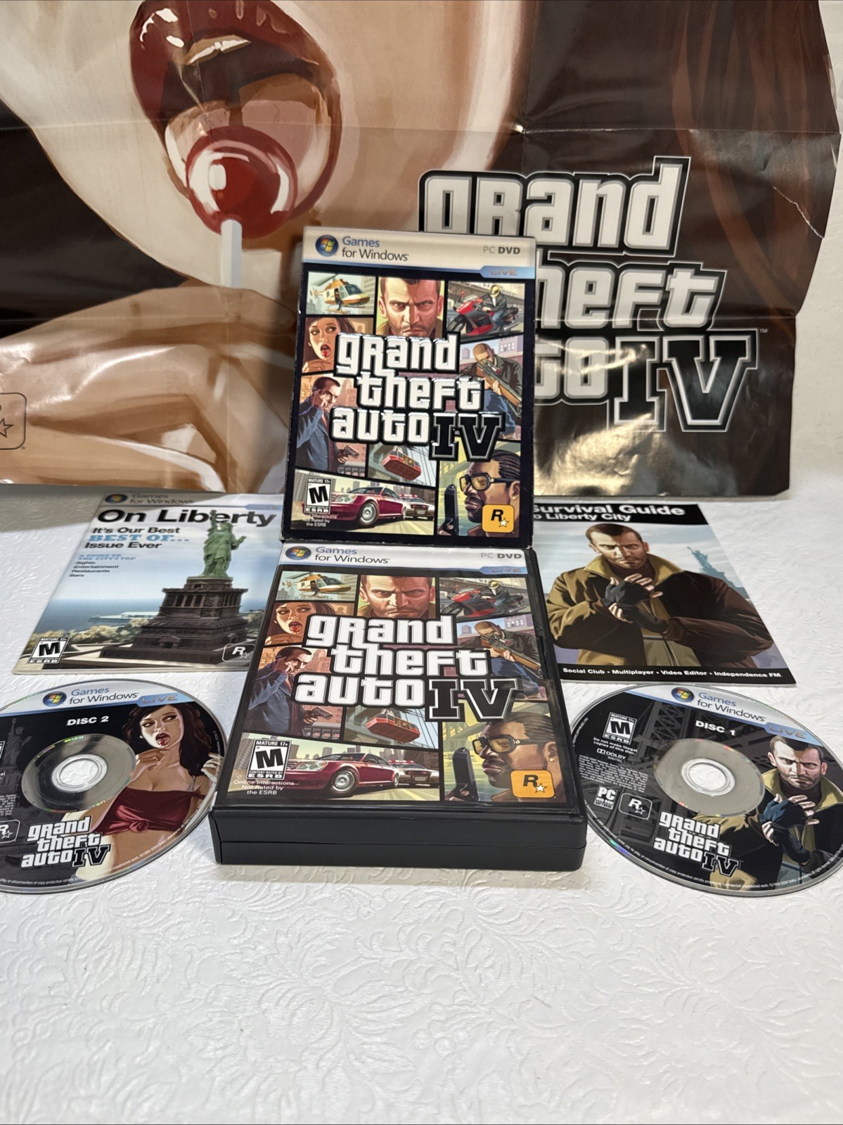 Grand Theft Auto IV Games For Windows PC DVD Lollipop Girl