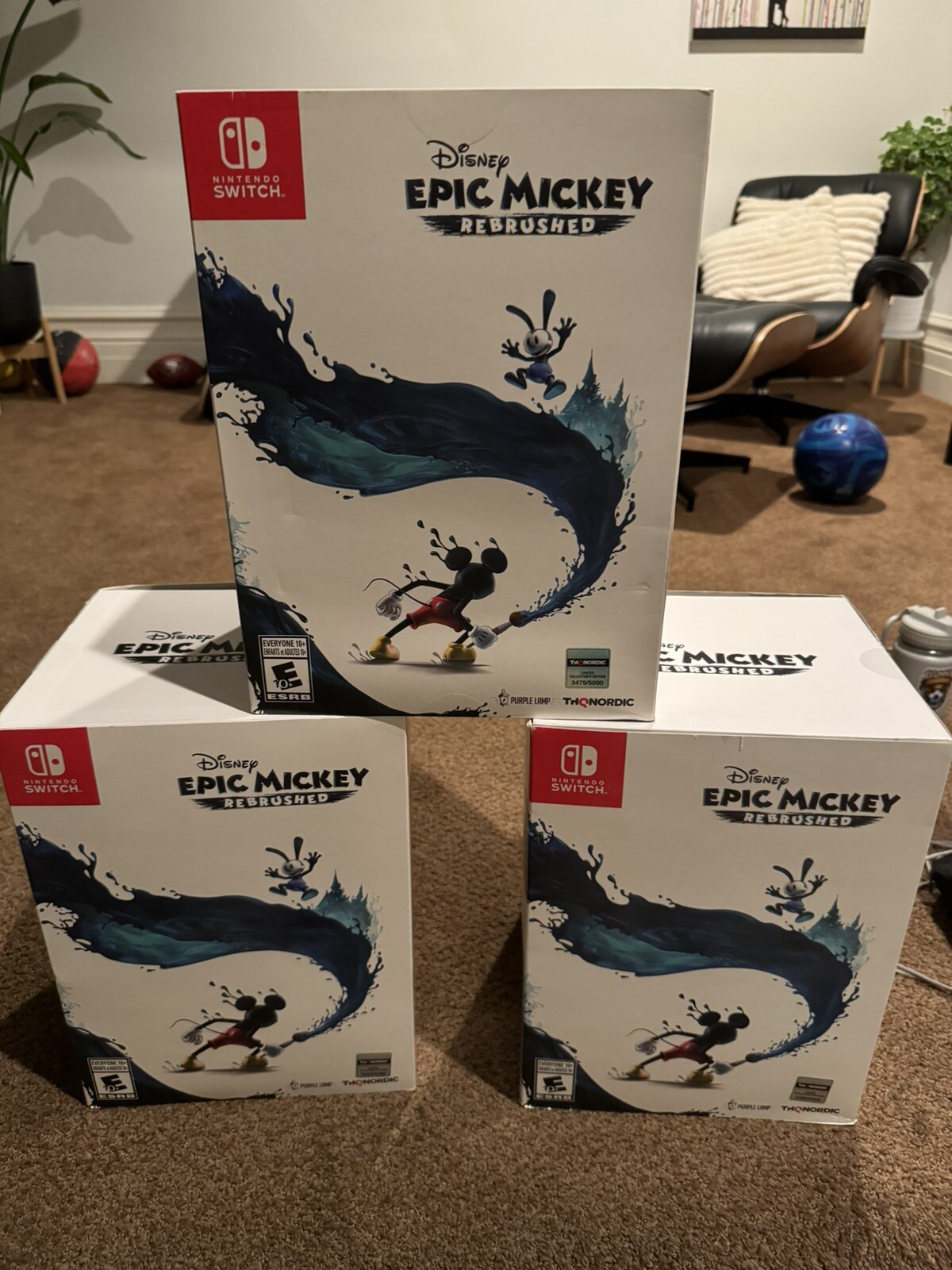 Disney Epic Mickey: Rebrushed Collectors Edition – Nintendo Switch /5000 In Hand