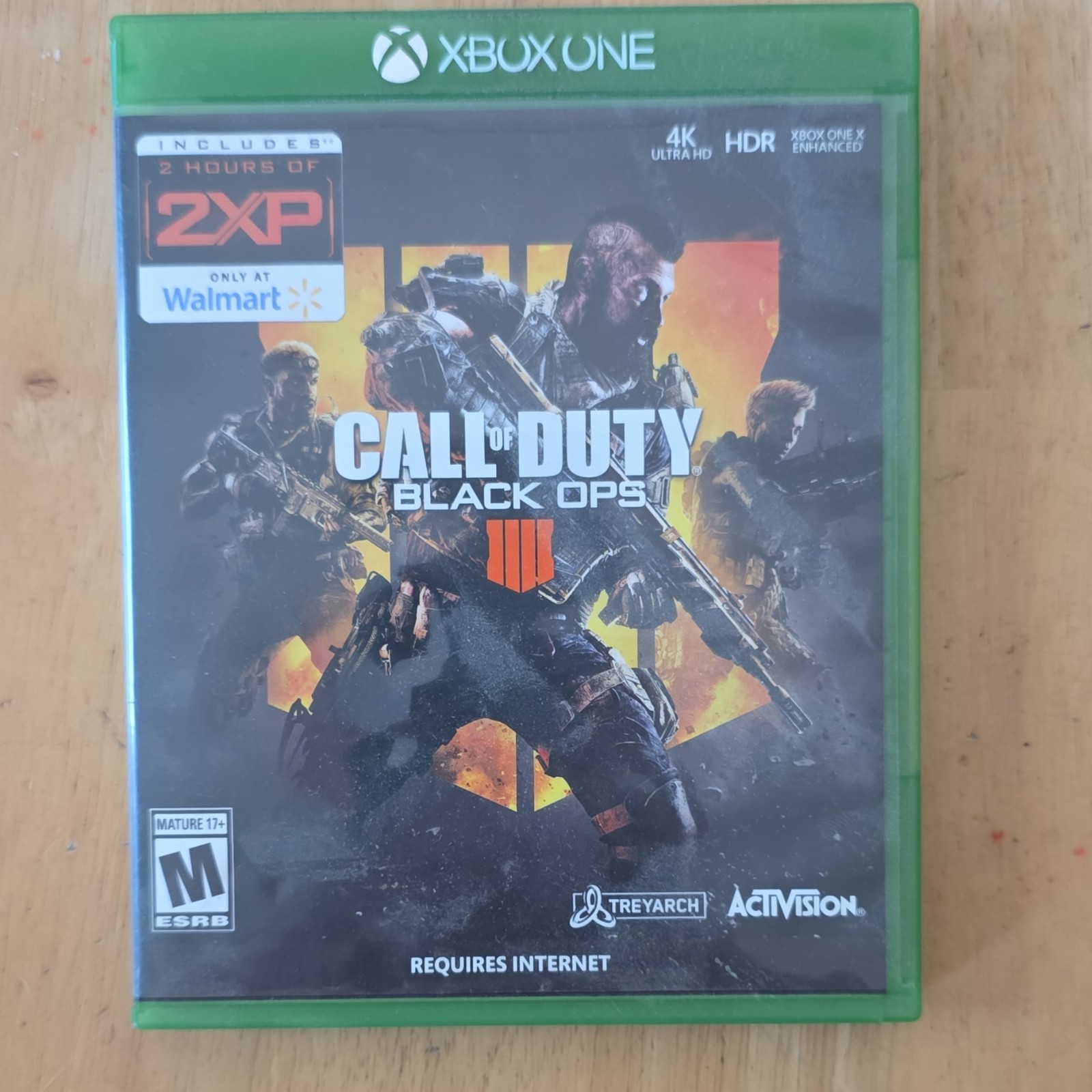 Activision Call of Duty: Black Ops 4 Xbox One Shooter M Internet Required