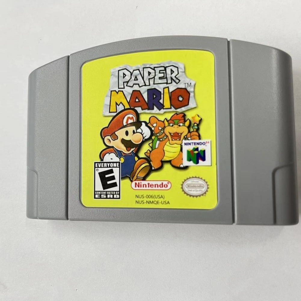 Paper Mario – Nintendo 64 (N64) Perfect addition Tested and working