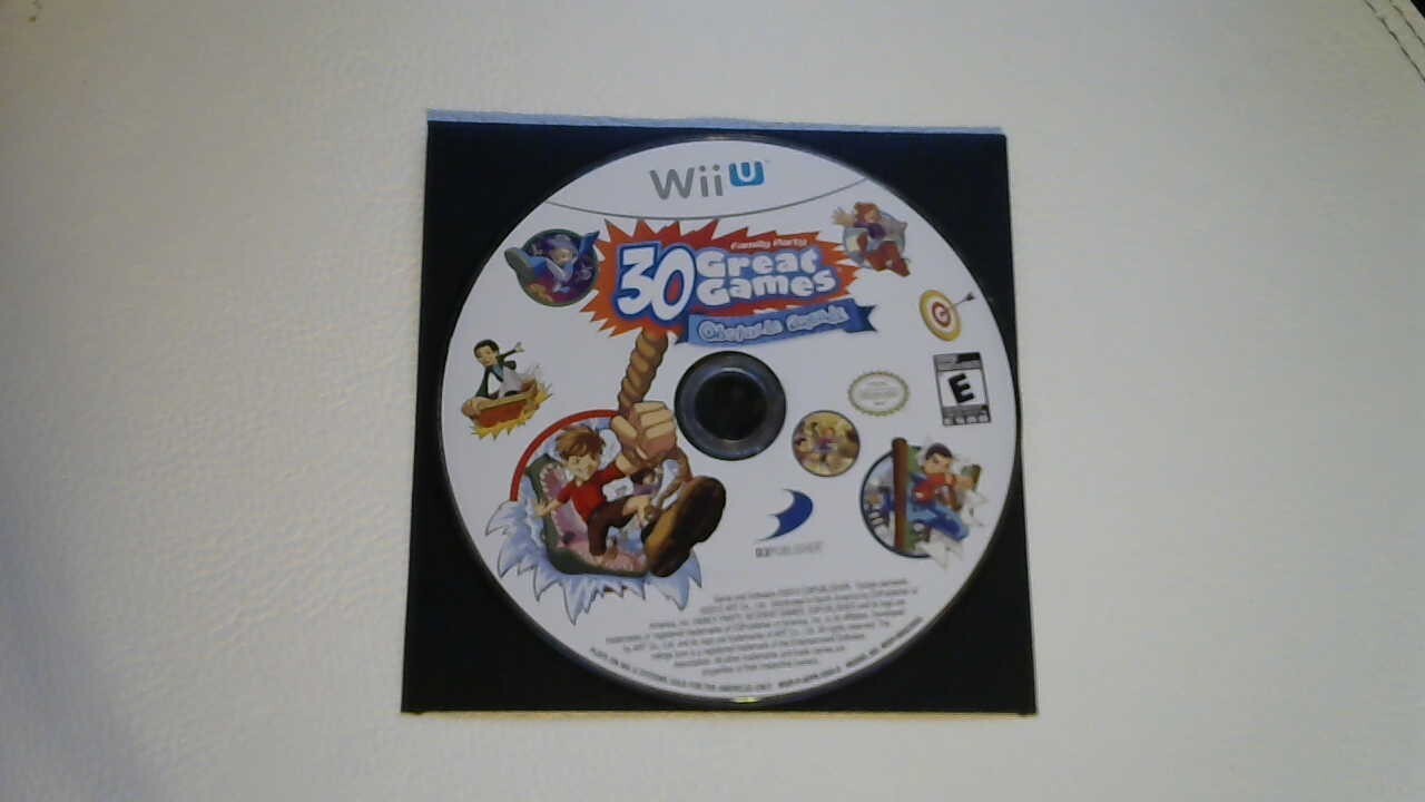Family Party: 30 Great Games Obstacle Arcade (Nintendo Wii U, 2012)