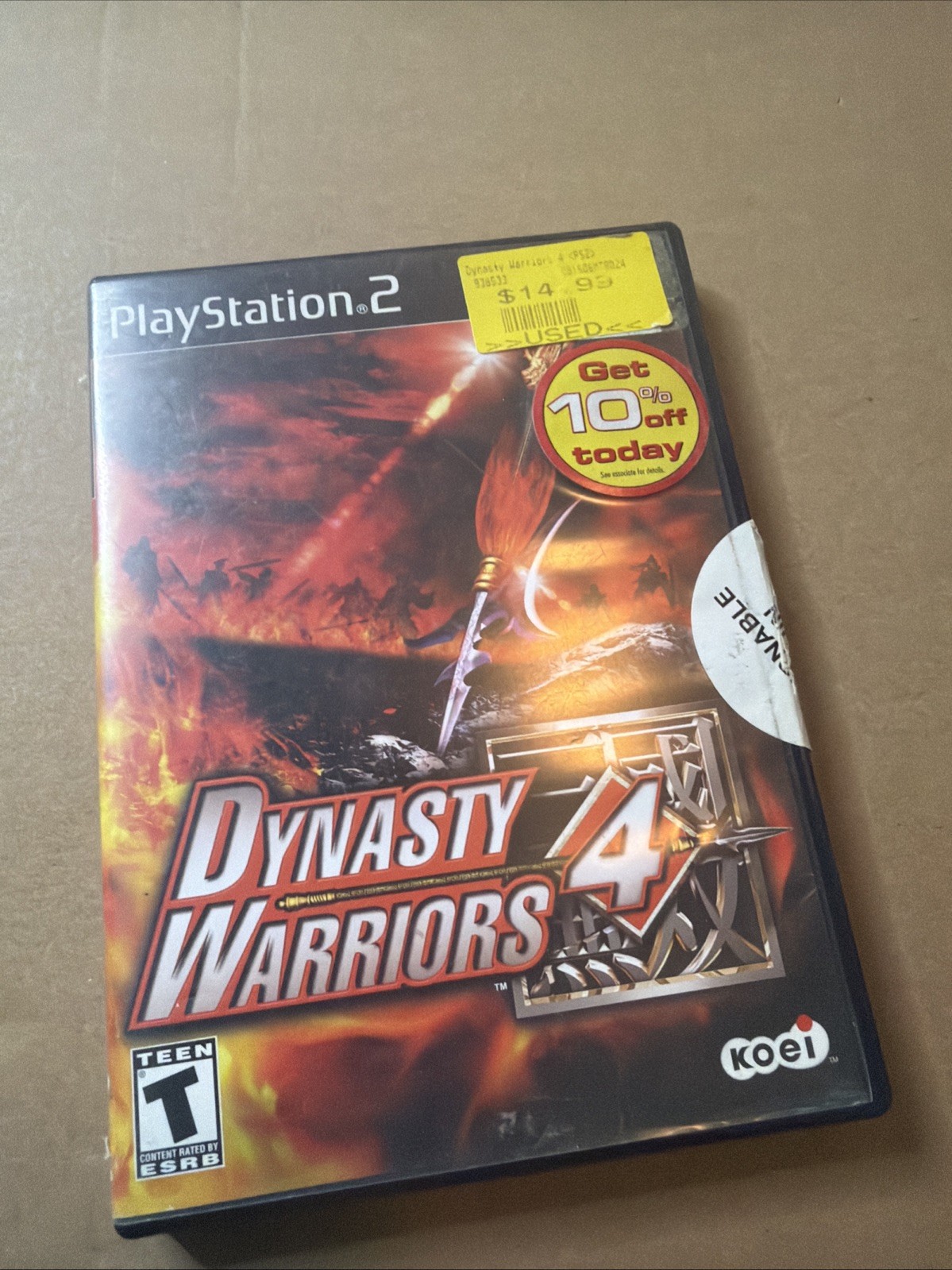 Dynasty Warriors 4 (Sony PlayStation 2, 2003)