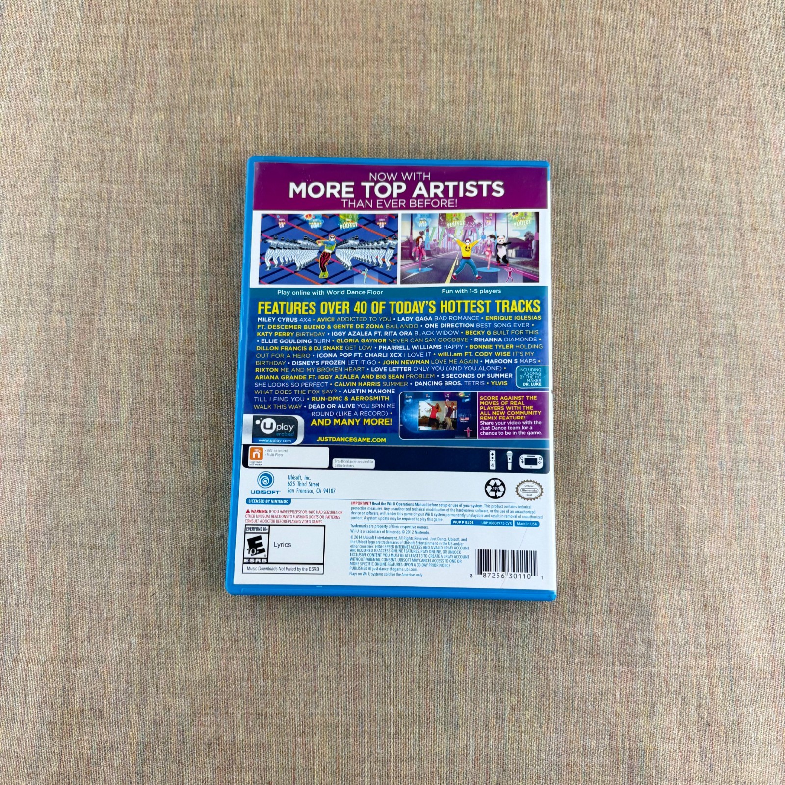 Just Dance 2015 (Wii U, 2014) Complete CIB Tested – Family Party Game