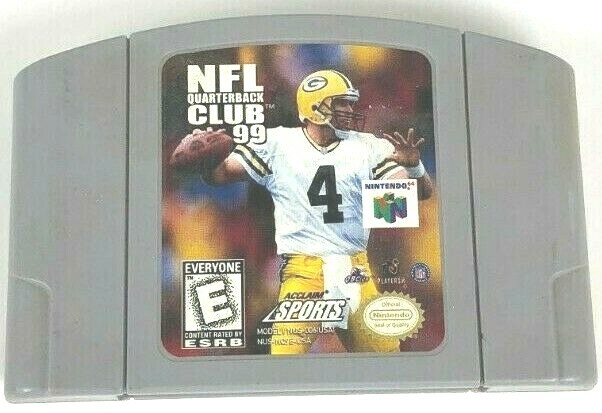 NFL Quarterback Club 99 Nintendo 64 * N64 * Authentic * Tested *
