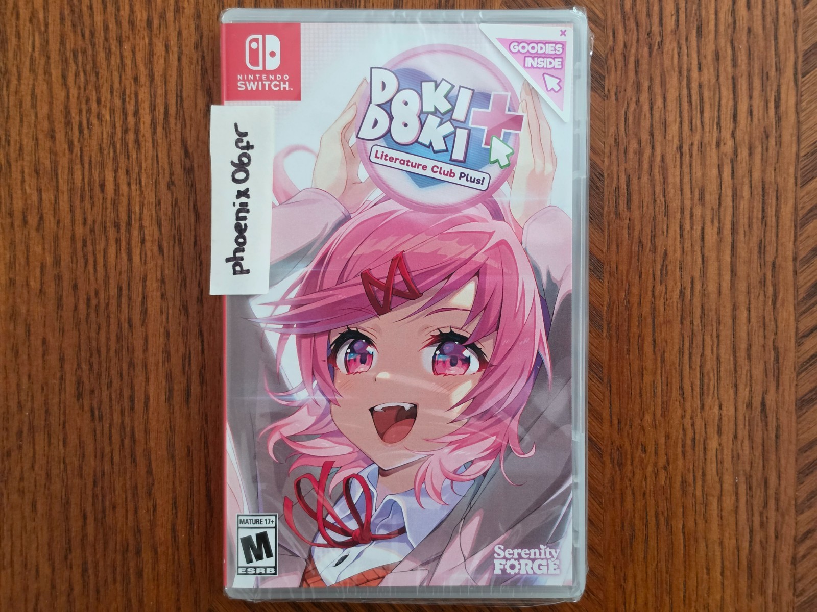 New! Doki Doki Literature Club! Natsuki’s Convention Exclusive (Nintendo Switch)