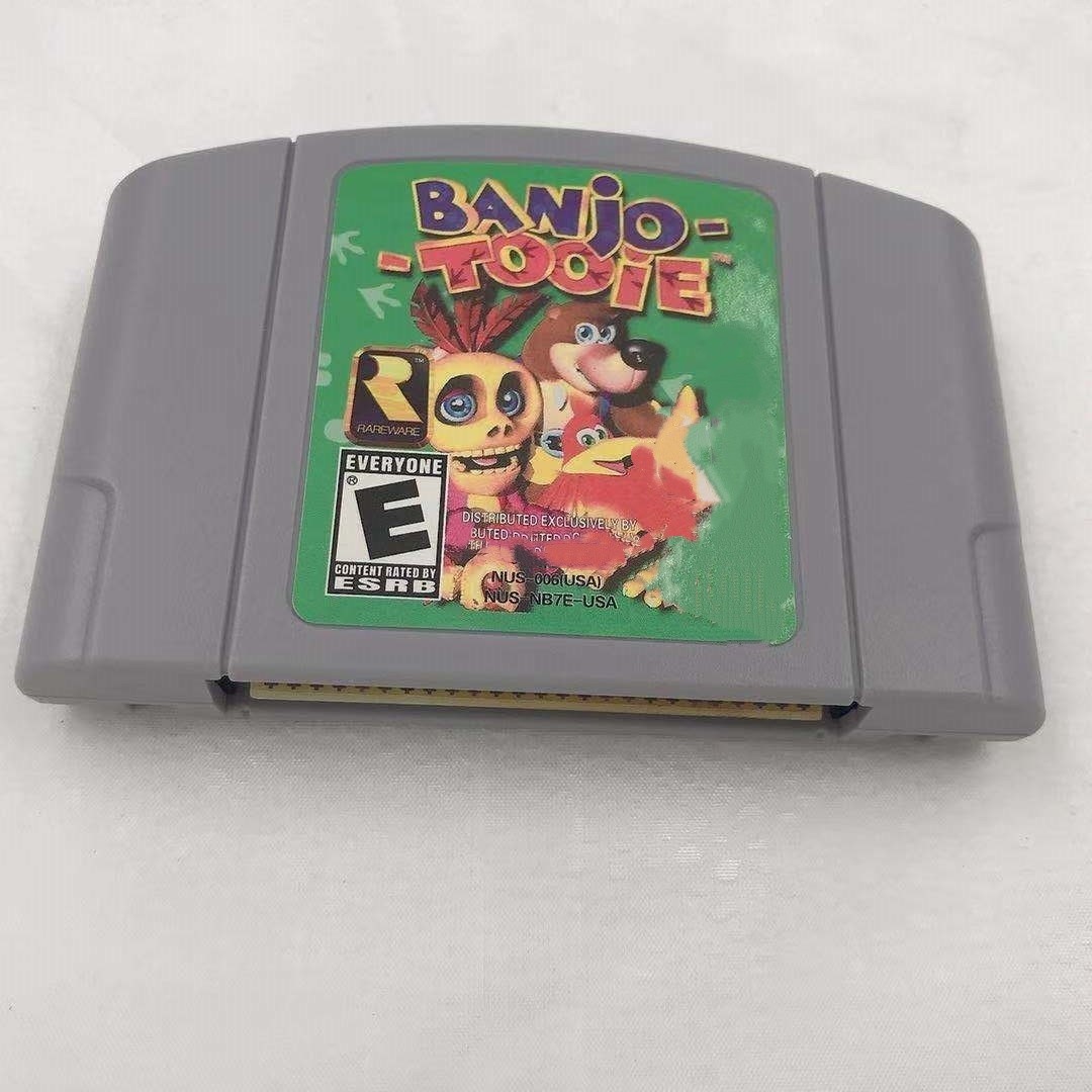 USA Version BANJO-TOOIE Video game for Nintendo 64 Console