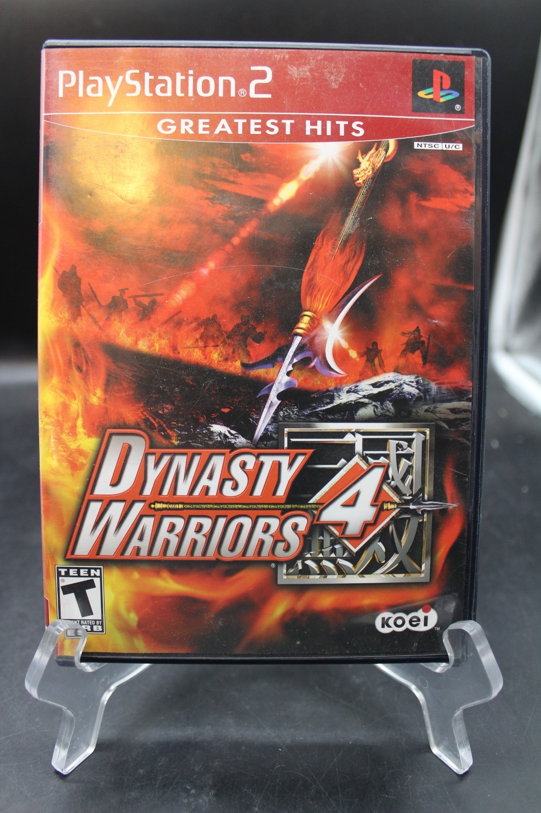 Dynasty Warriors 4 PS2 PlayStation 2 Greatest Hits Complete CIB
