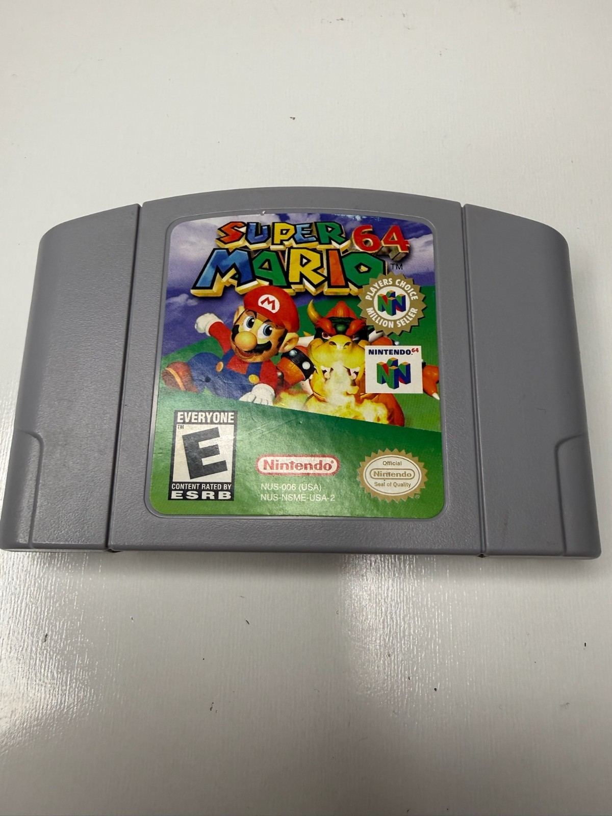 Super Mario 64 (N64) Loose Cart Only – Authentic Excellent Codnition