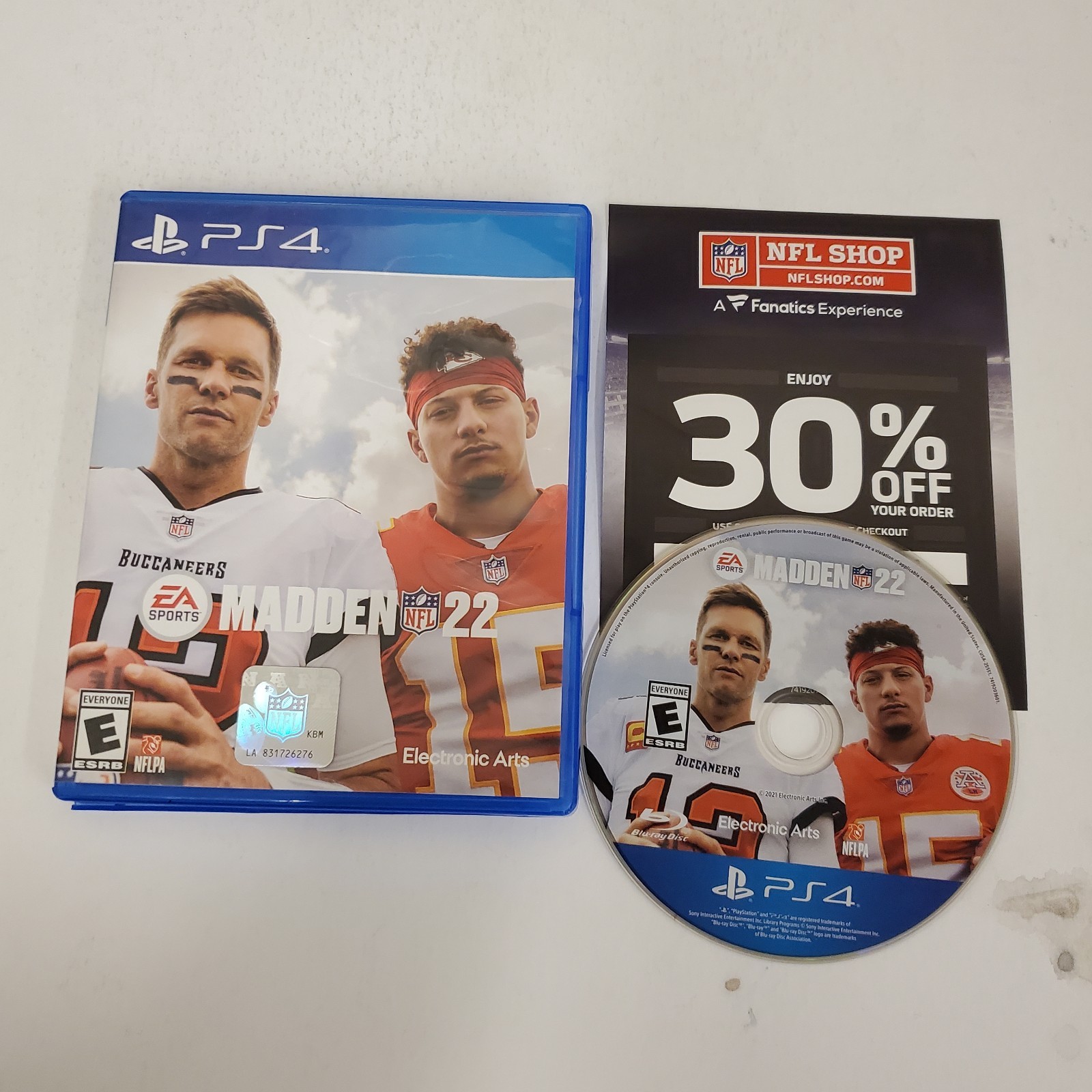 Madden NFL 22 PS4 PlayStation 4 COMPLETE TESTED FREE SHIPPING