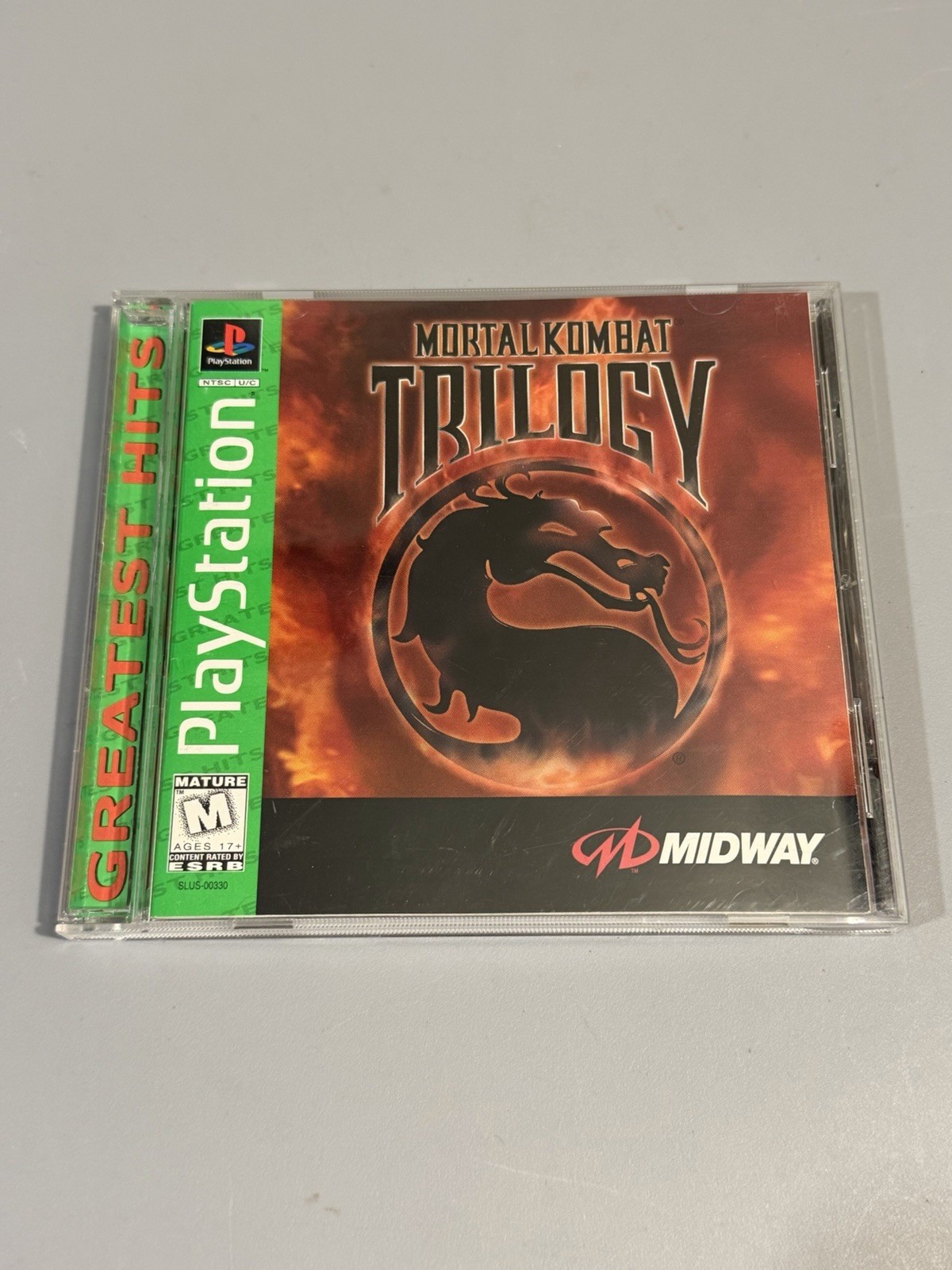 Mortal Kombat Trilogy PS1 Sony PlayStation 1 Greatest Hits