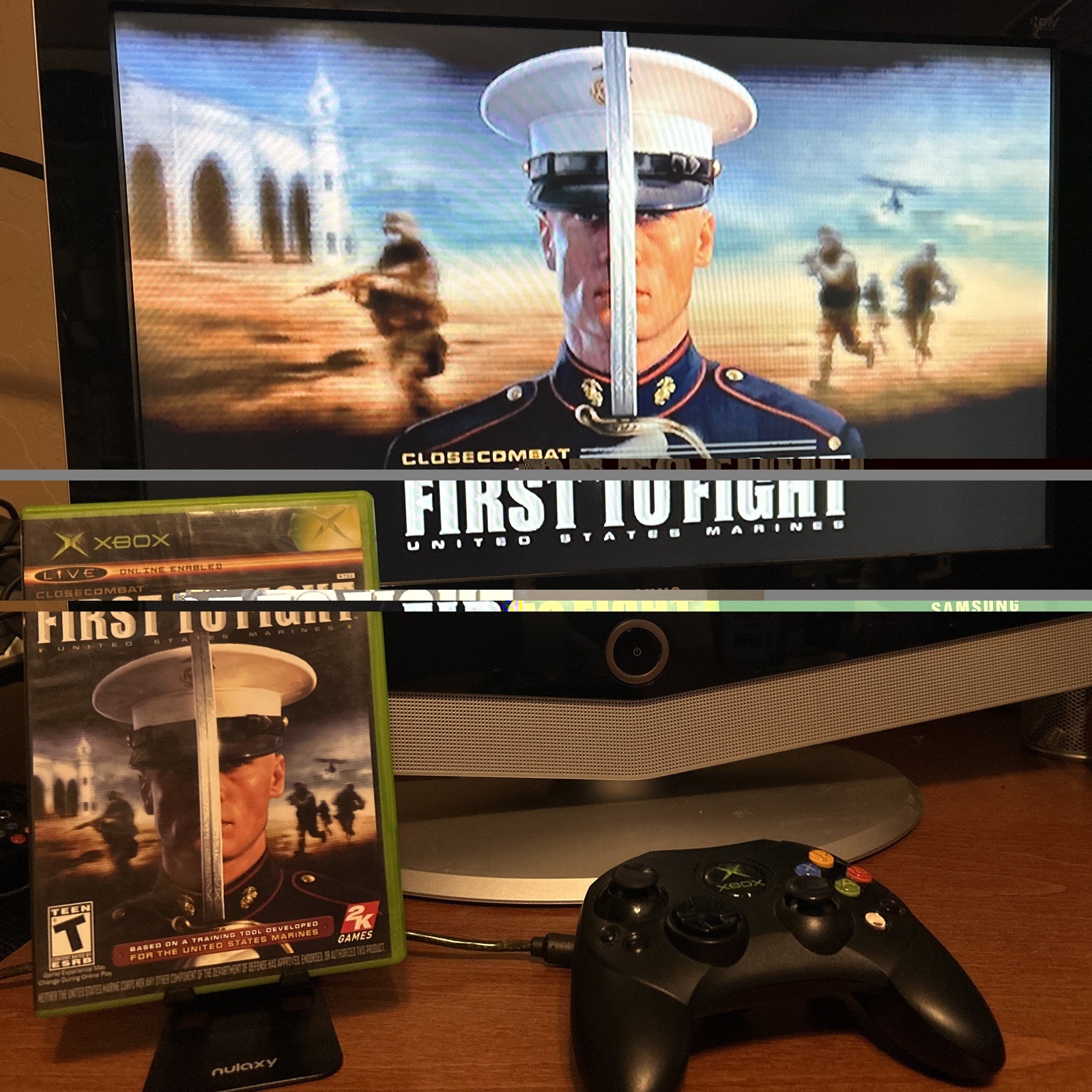 Close Combat: First to Fight for Microsoft OG Xbox-Case & Disk-No Manual-TESTED