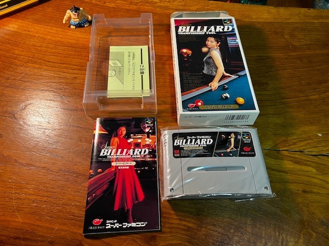 SUPER BILLIARD CHAMPIONSHIP POOL – SFC – IMAGINEER – CIB – EXCELLENT