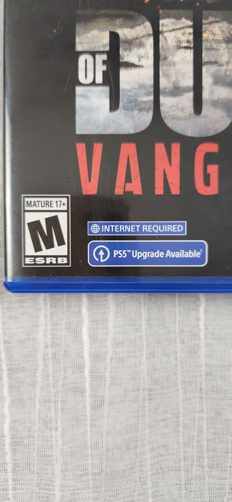 Call of Duty Vanguard PS4 Video Game Internet Required Rated M