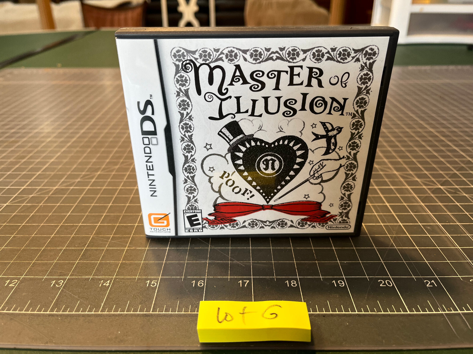 Nintendo DS MASTER of iLLUSION GAME 2006 w/Instructions Tested & Works LOT G