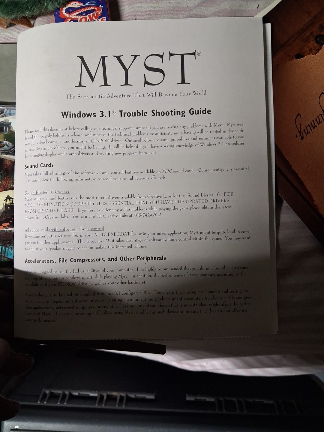 Myst (Philips CD-i, 1993)