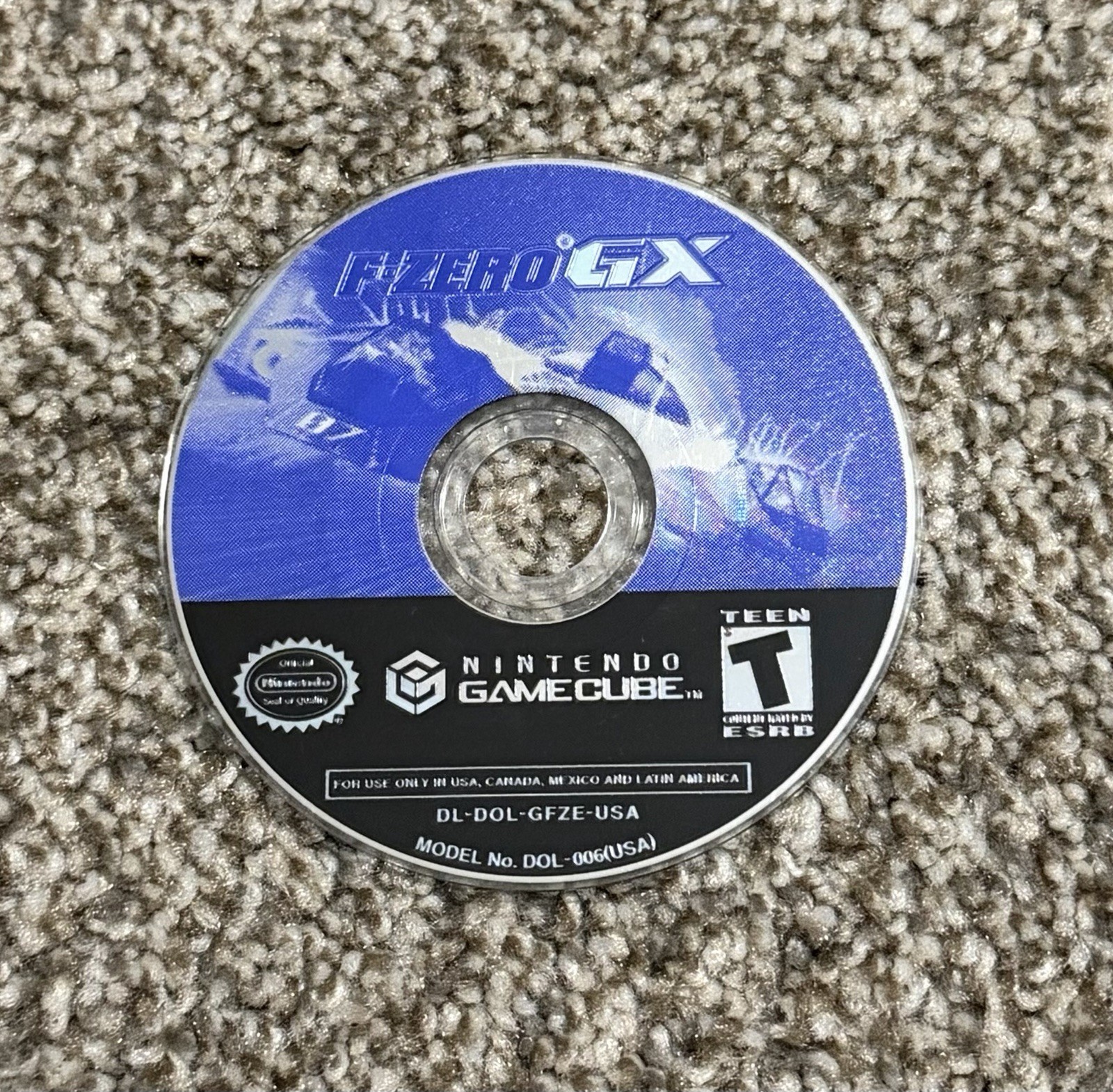 F-Zero GX Disc – Nintendo GameCube