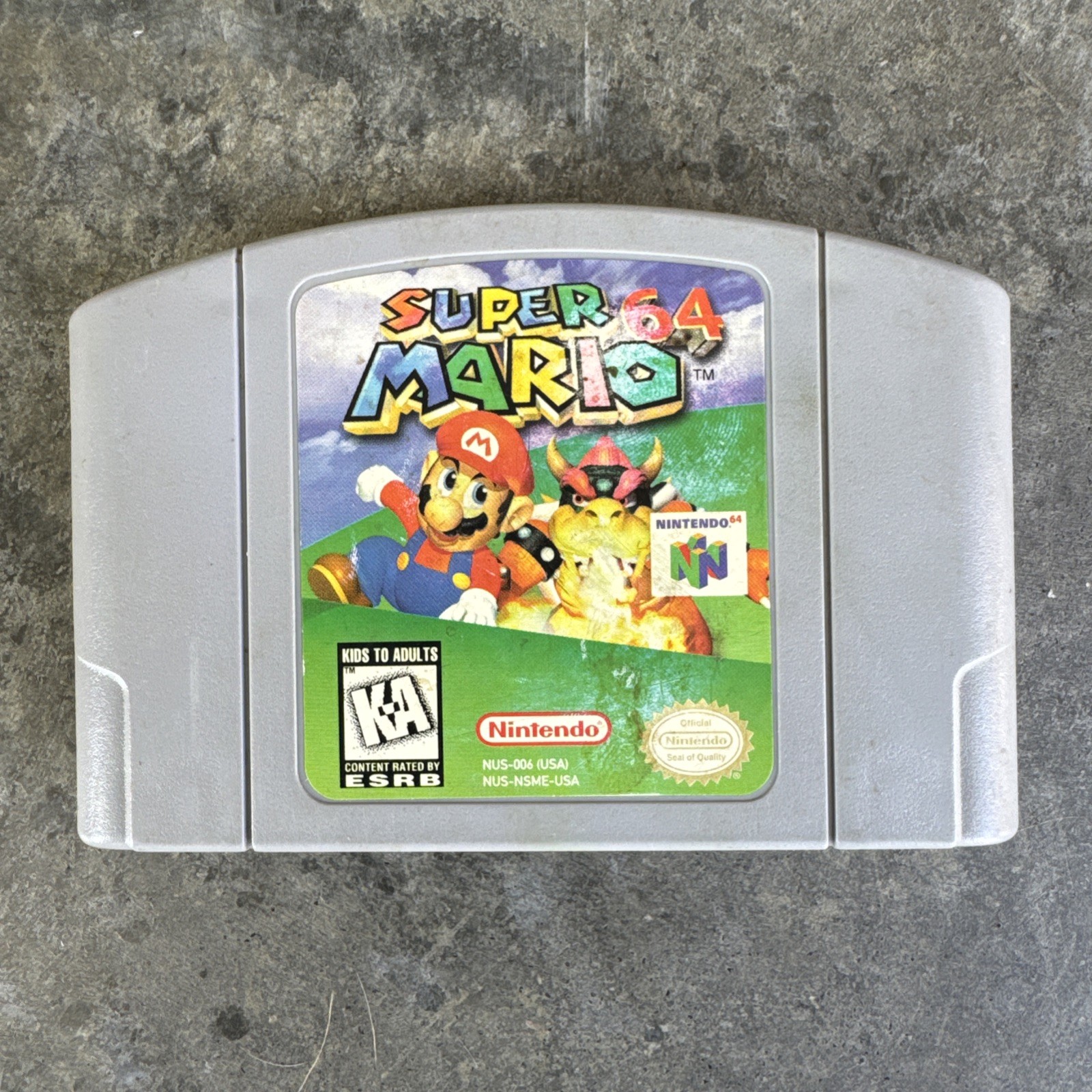 Super Mario 64 (Nintendo N64) Complete CIB Authentic Tested