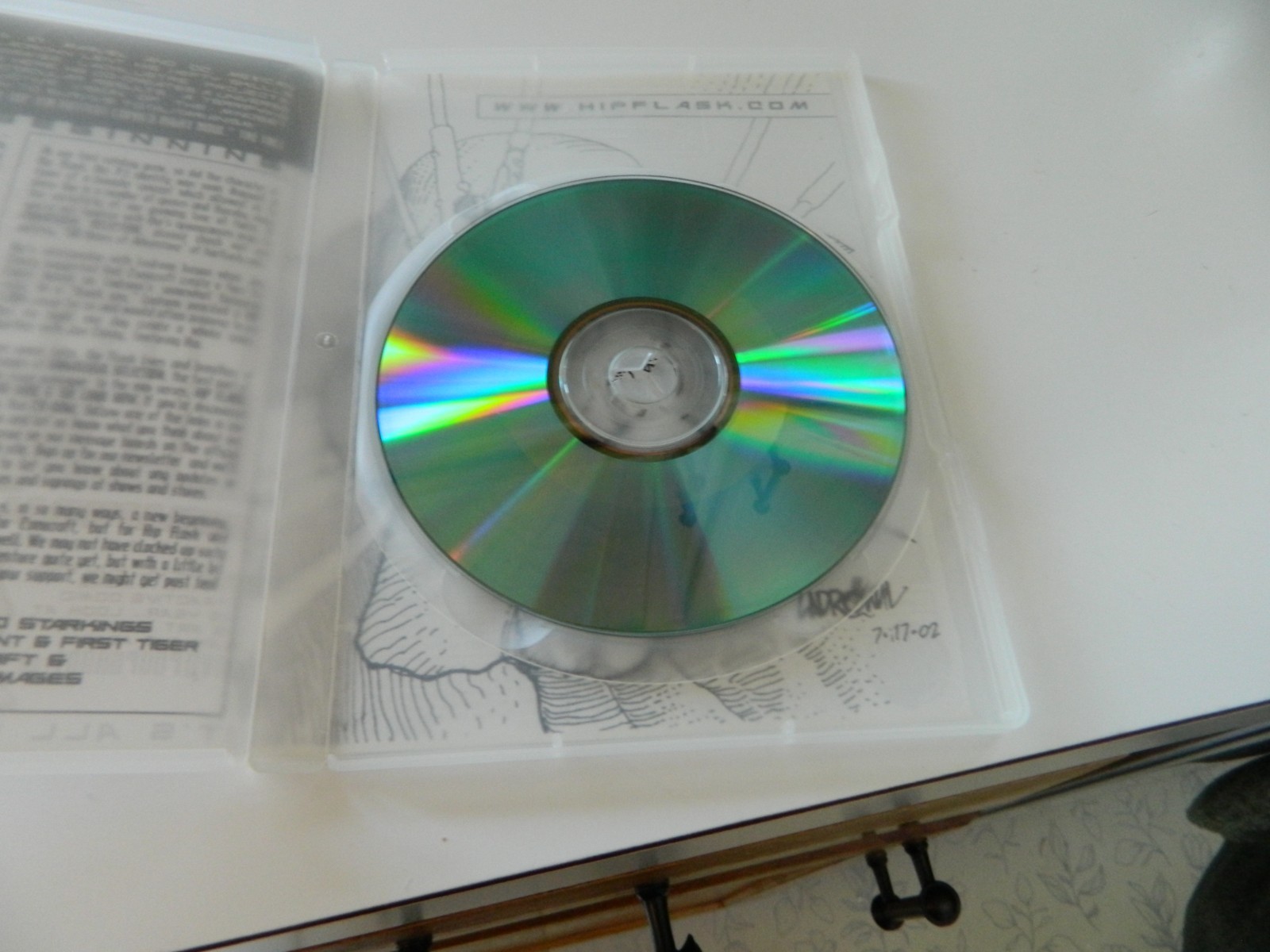 Hip Flask Unnatural Selection Pulp Science fiction CD-Rom Comicraft 2002