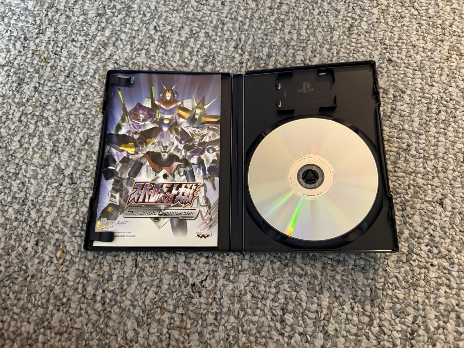 Banpresto Scramble Commander PS2 Simulation Japanese variant