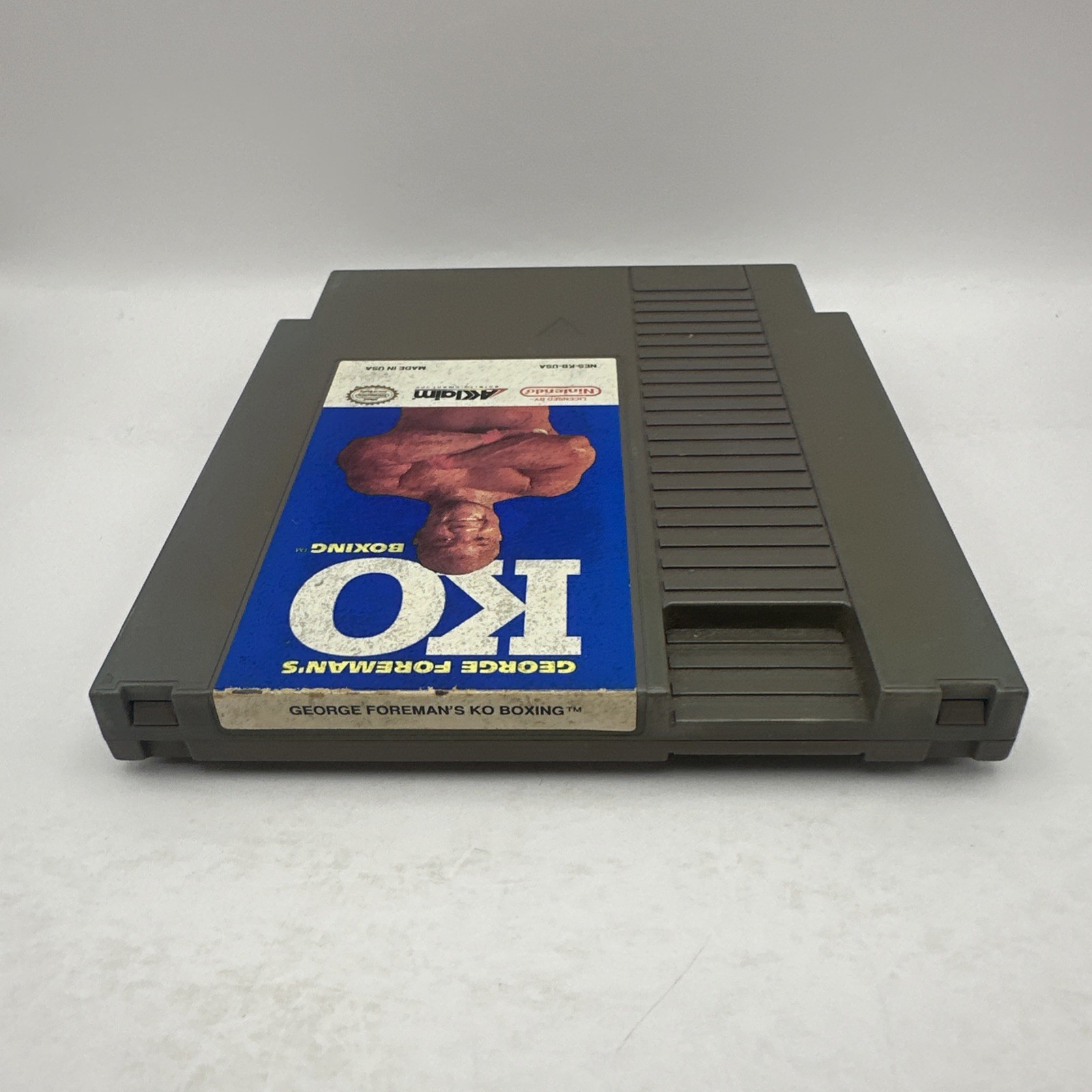 George Foreman’s KO Boxing Nintendo NES Game Cartridge