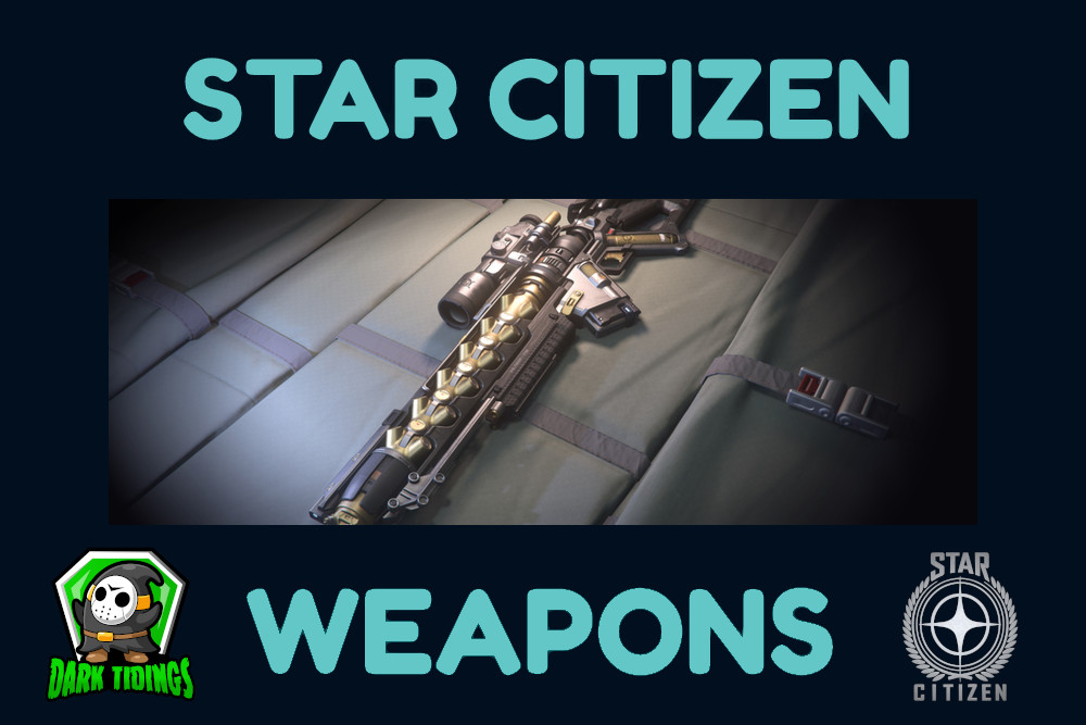 Star Citizen Weapon ATZKAV ”DEADEYE” SNIPER RIFLE & PISTOL Star Citizen Gun
