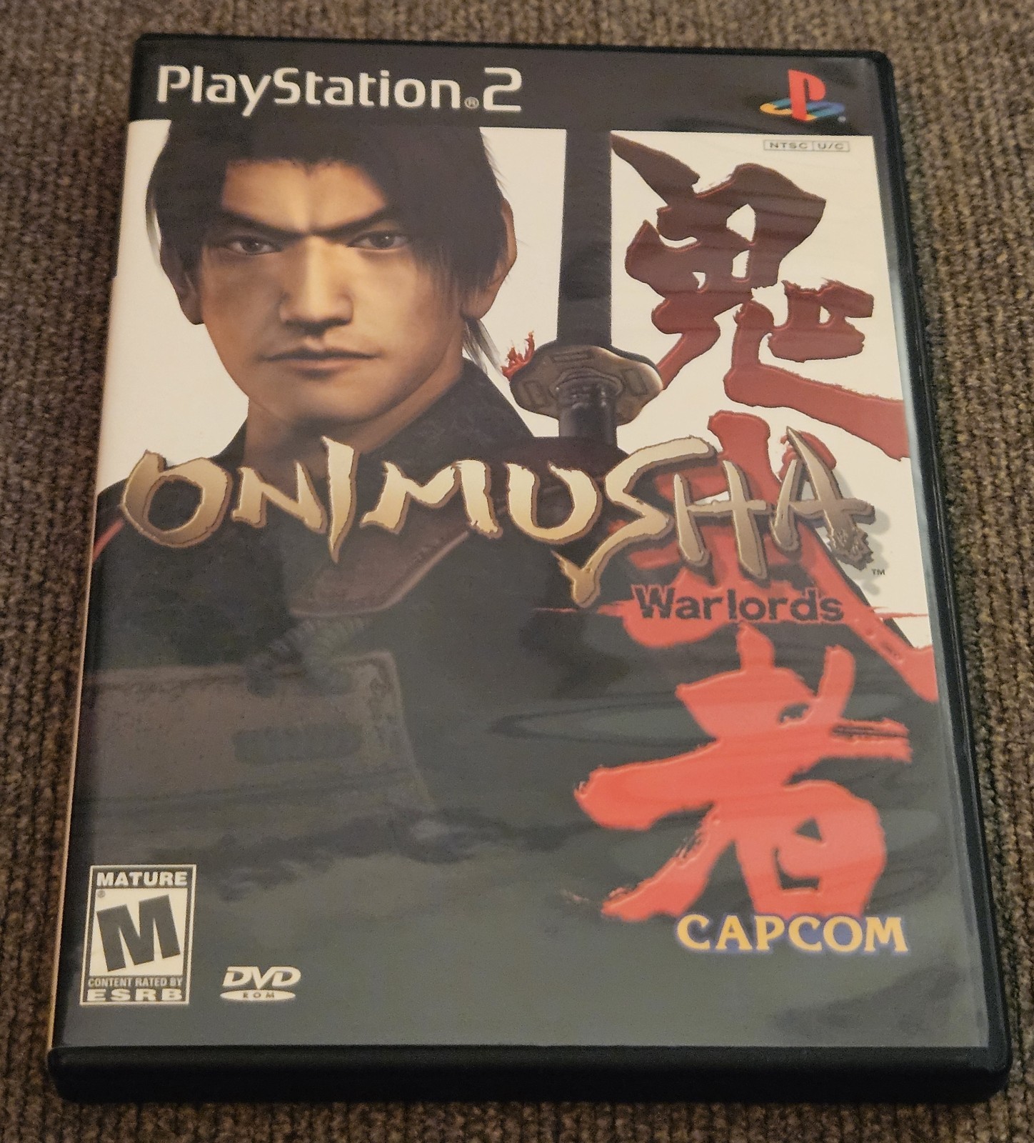 Onimusha Warlords Sony Playstation 2 PS2 VideoGame Retro Collectible Capcom RARE