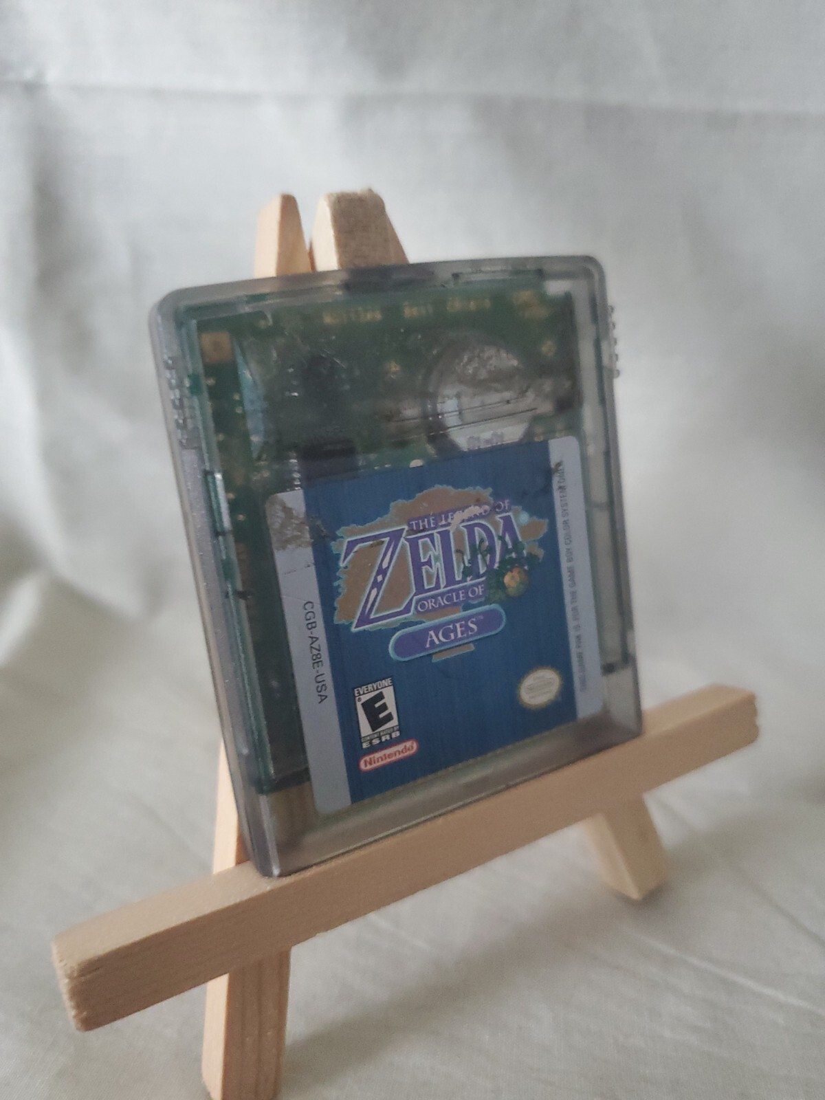 Legend of Zelda Oracle of Ages Nintendo Game Boy Color Works or Money Back