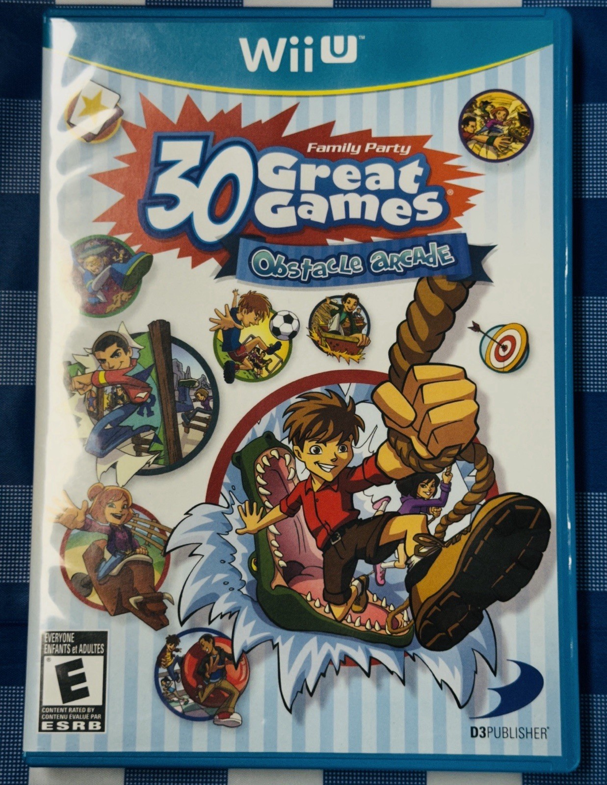 Family Party 30 Great Games Obstacle Arcade (Nintendo Wii U) Complete with Case