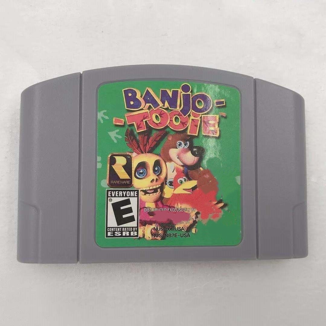 USA Version BANJO-TOOIE Video game for Nintendo 64 Console
