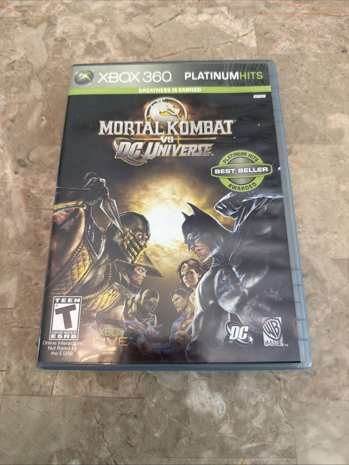 Midway Mortal Kombat vs. DC Universe Xbox 360 Fighting Action T-Teen NTSC-U/C