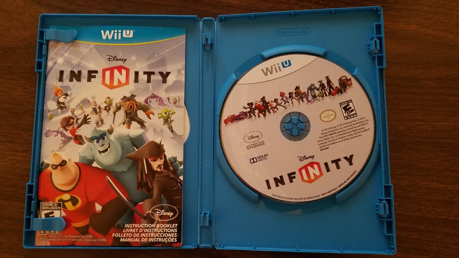 Disney Infinity Bundle Lot 1.0 2.0 & USB Portal Figure Base Nintendo Wii U 2014