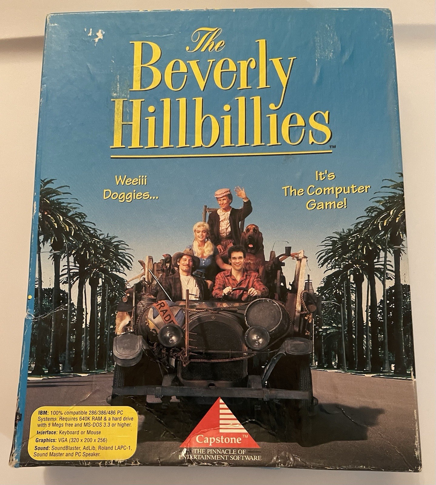 Beverly Hillbillies PC DOS Floppy Game 1993 Capstone Software