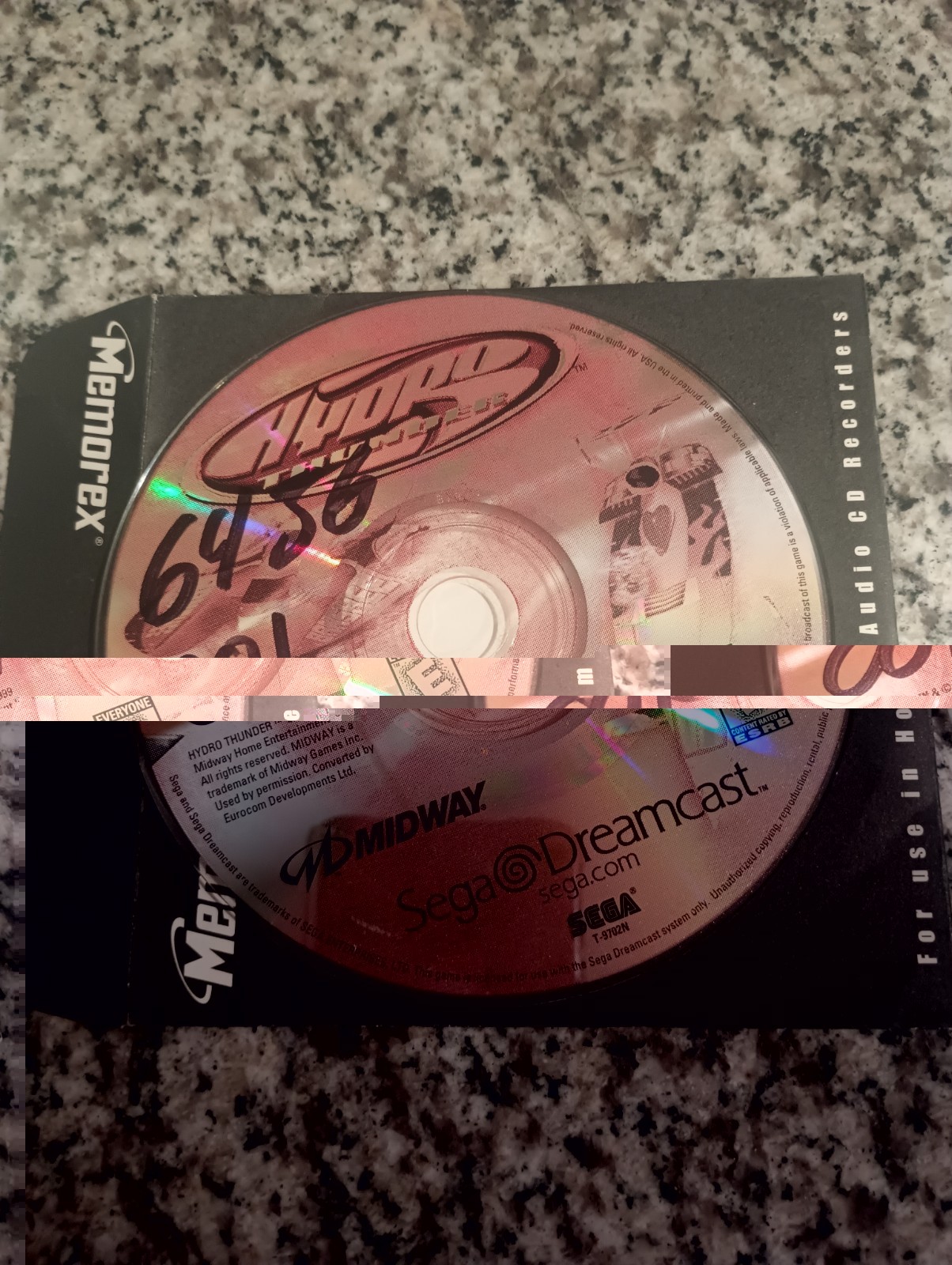 Hydro Thunder Sega Dreamcast 1999 Hyper Disc Only –