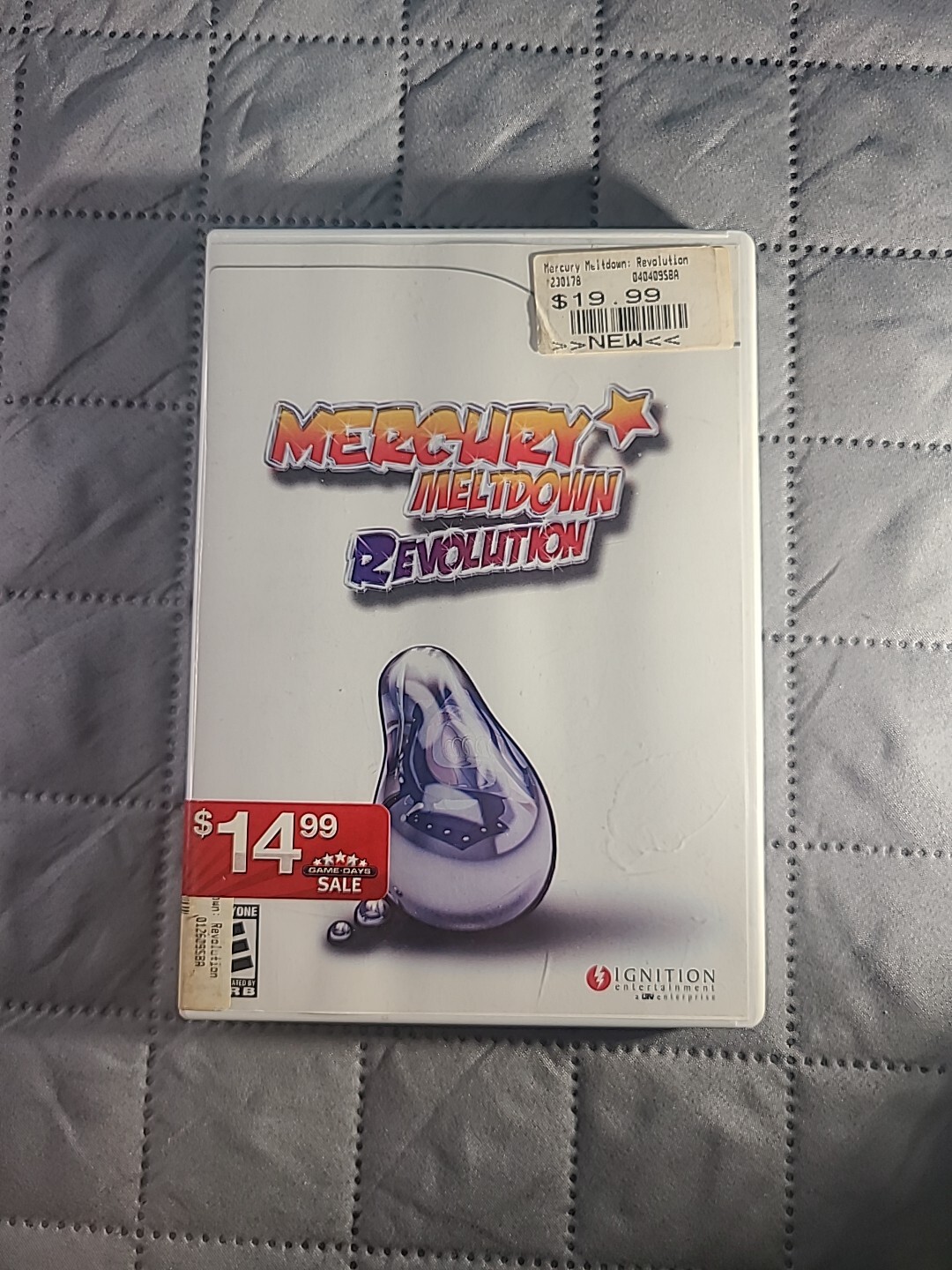 Mercury Meltdown: Revolution (Nintendo Wii, 2007) Complete w/ Manual