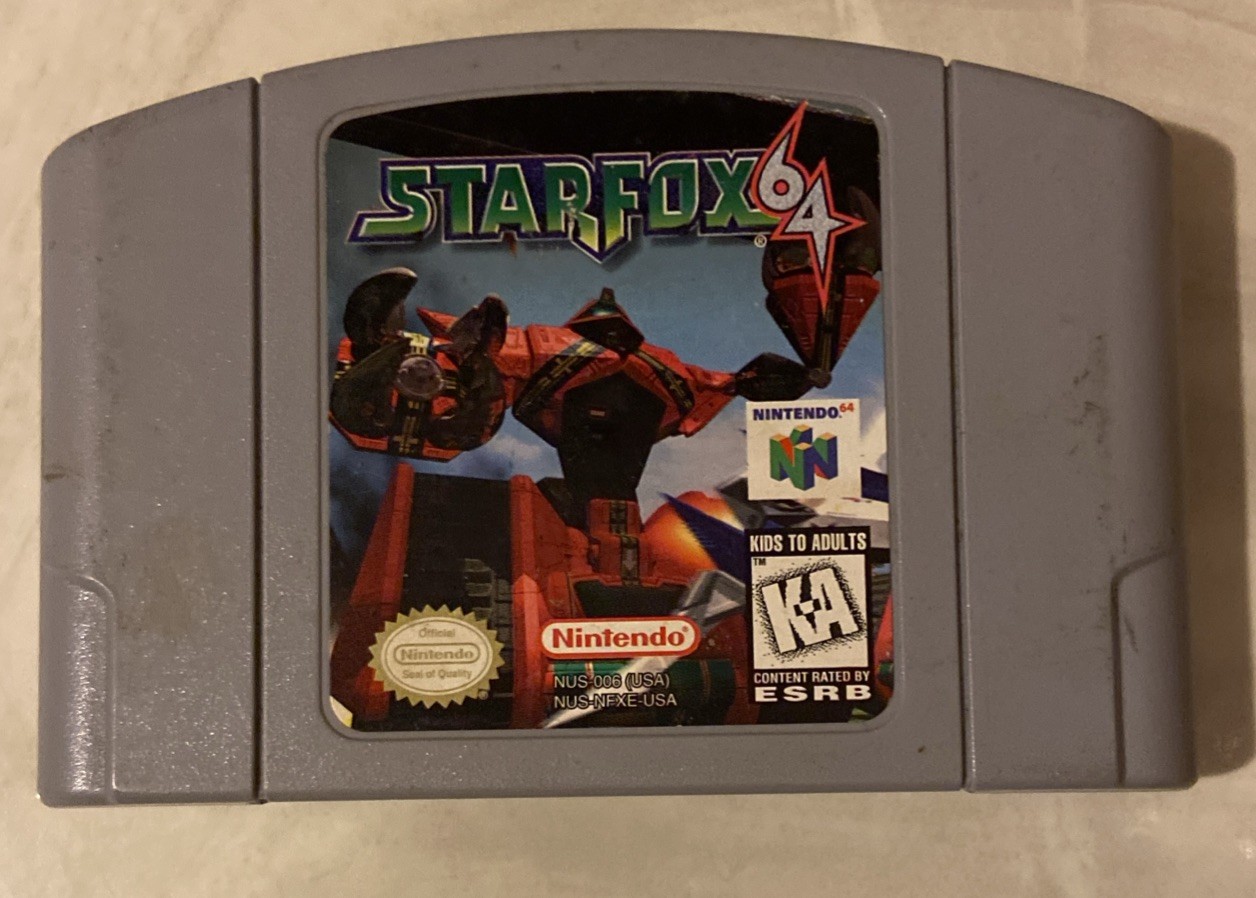 Star Fox 64 (Nintendo 64, 1997) Cartridge Only