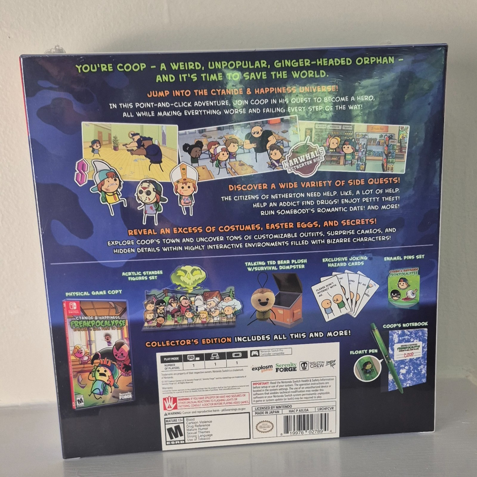 freakpocalypse switch collector’s edition